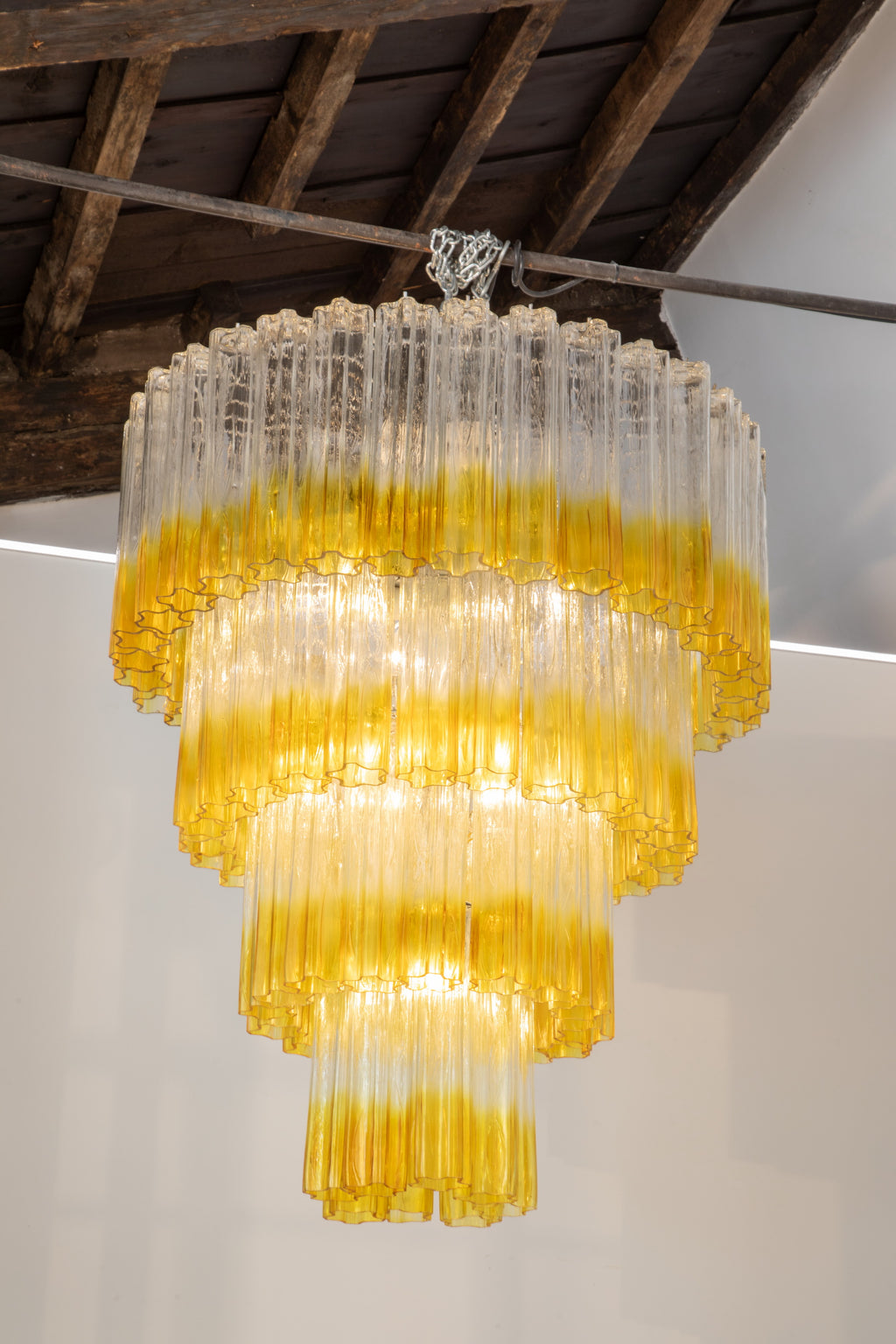 Grande Lampadario Barovier e Toso anni 40