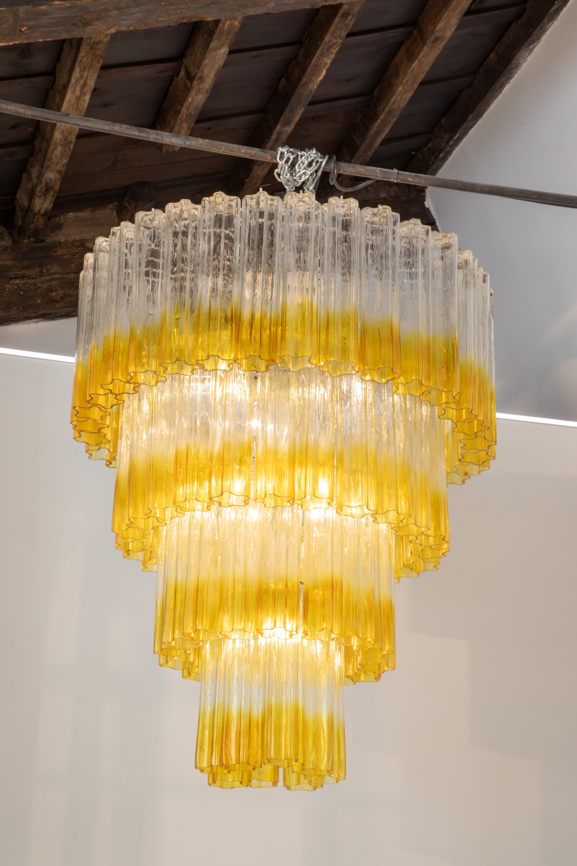 Grande Lampadario Barovier e Toso anni 40