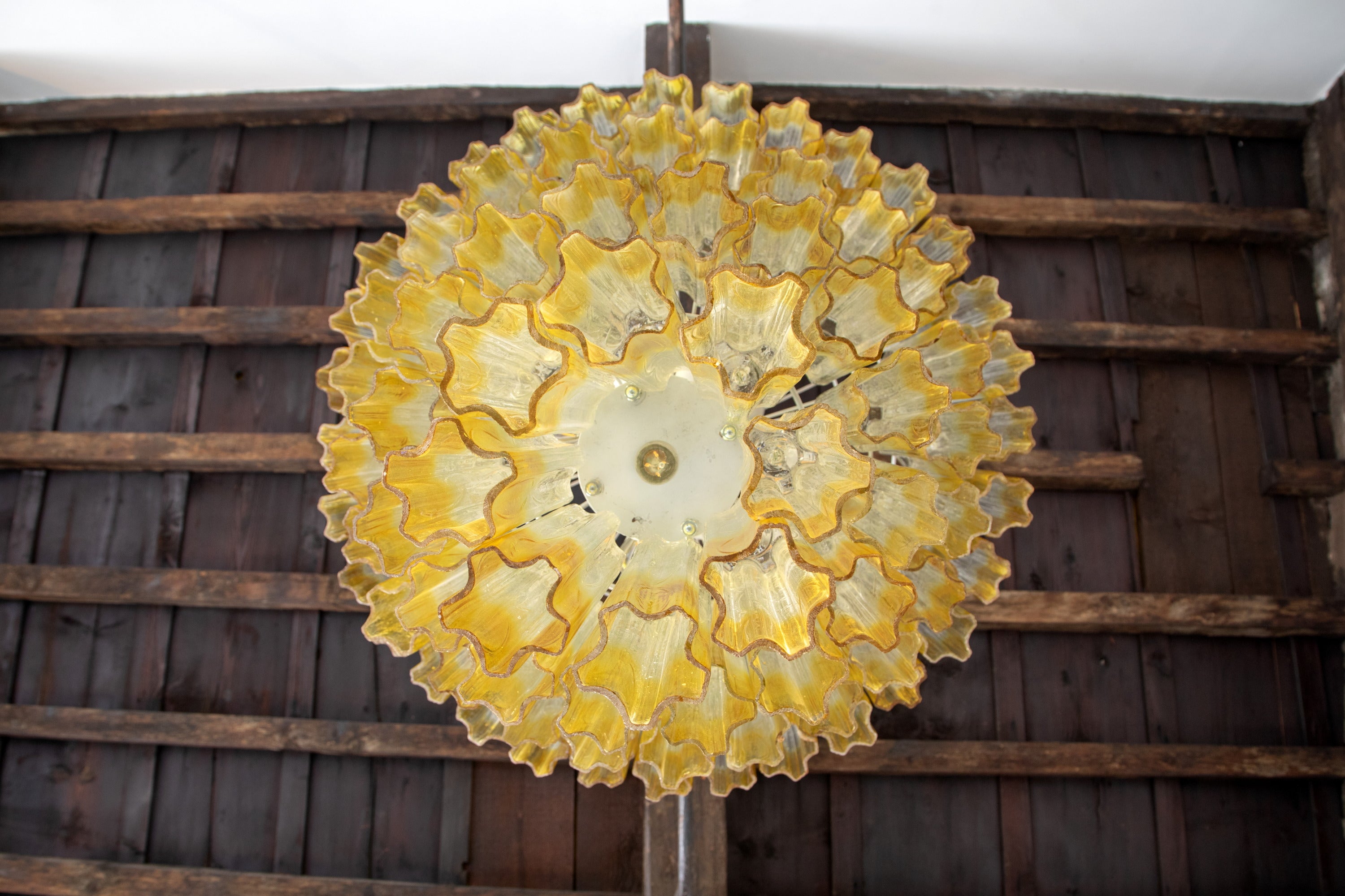 Grande Lampadario Barovier e Toso anni 40