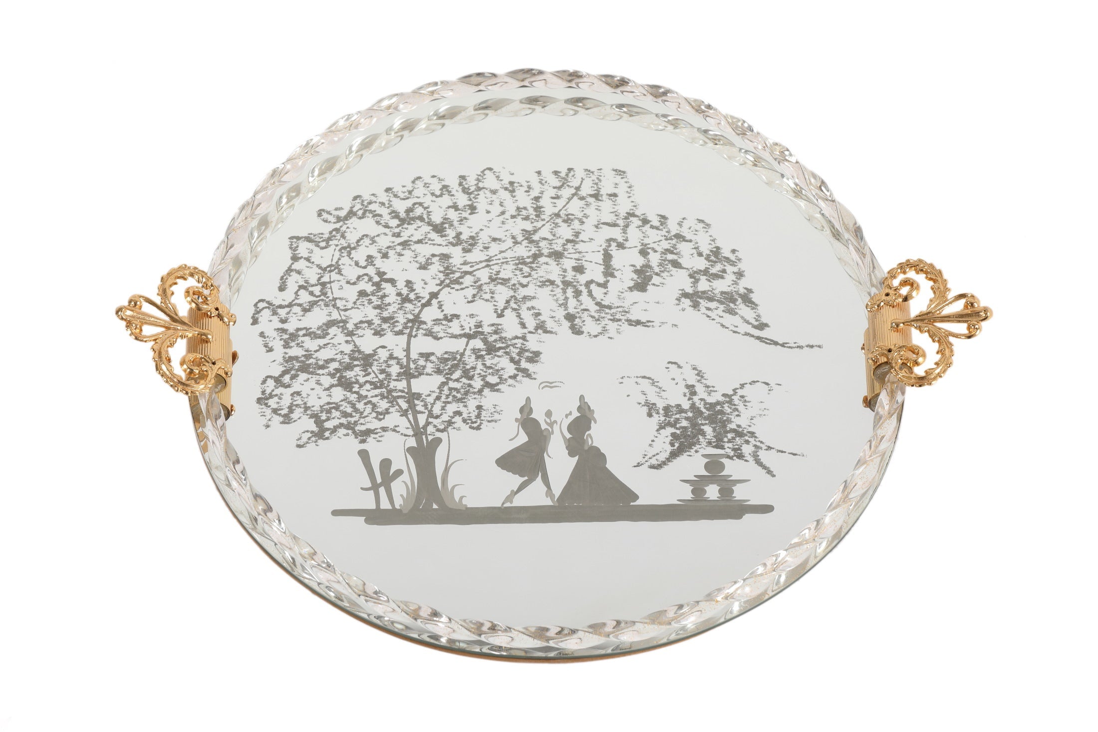 Large Murano tray from the 60s