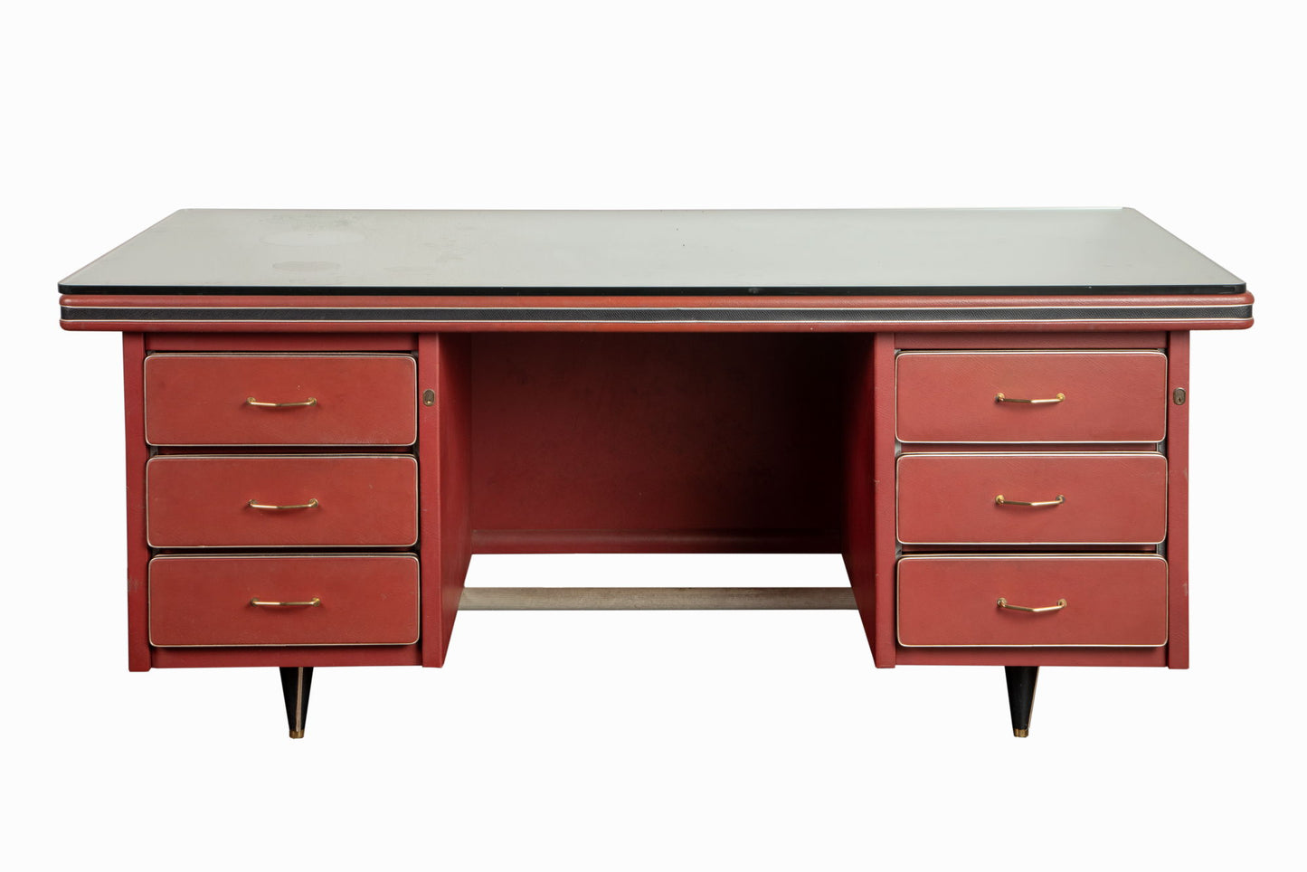 Large Umberto Mascagni desk from the 1950s