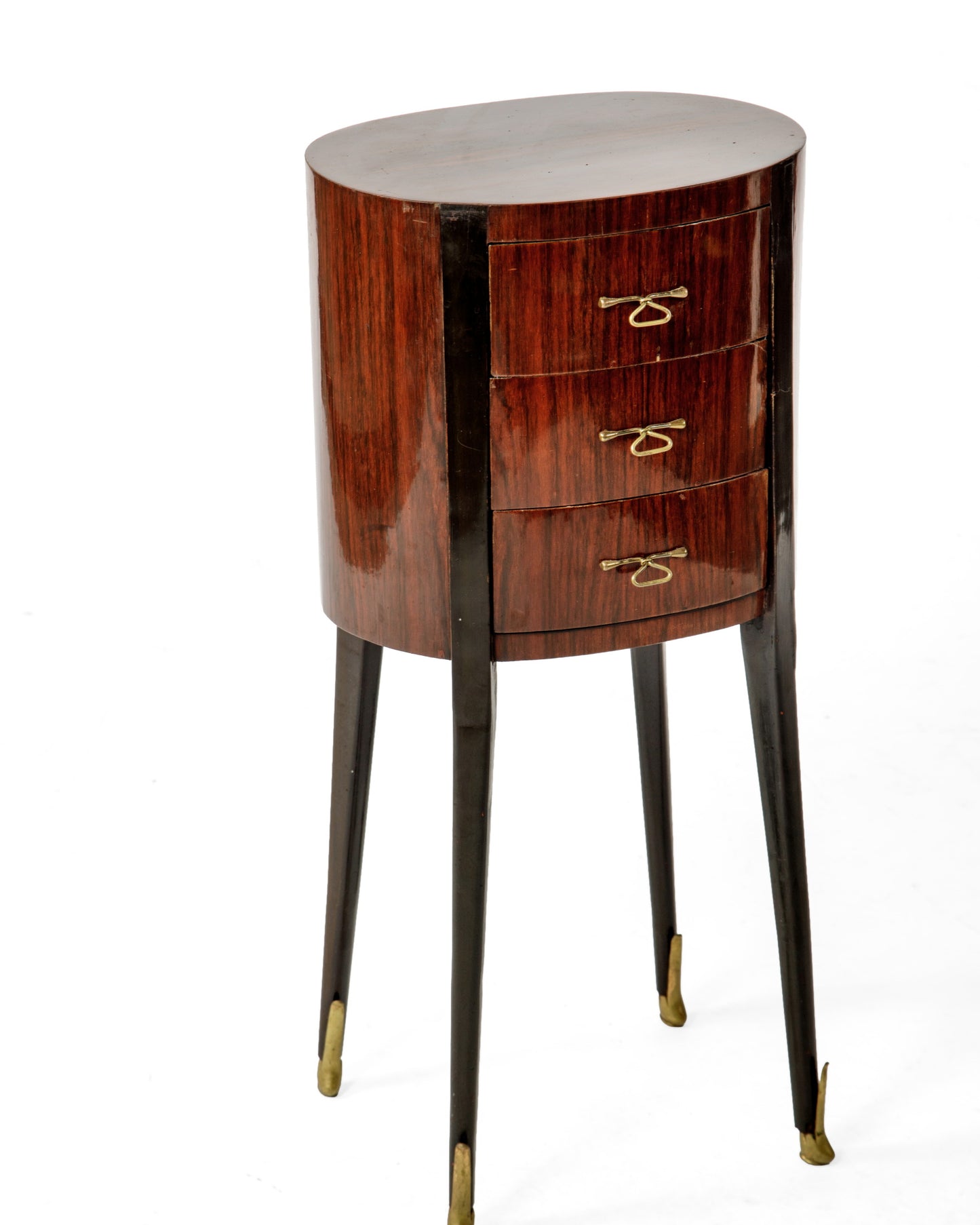 Pair of tall bedside tables from the 1950s