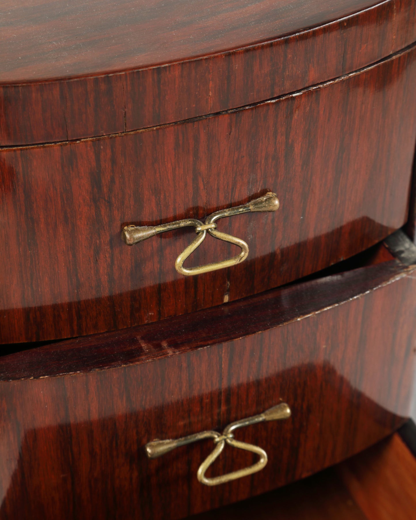 Pair of tall bedside tables from the 1950s