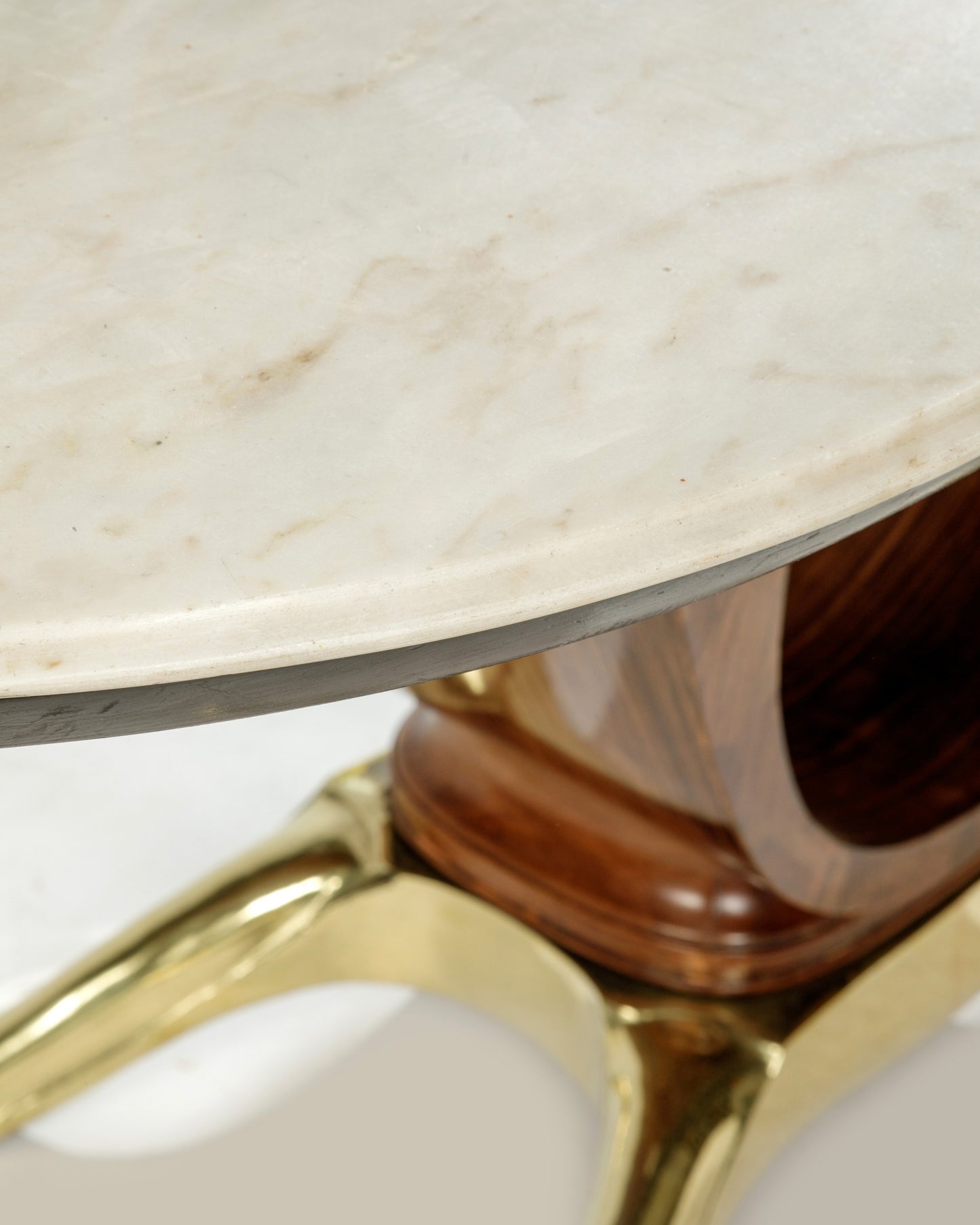 Large Carlo Marelli center table from the 1950s