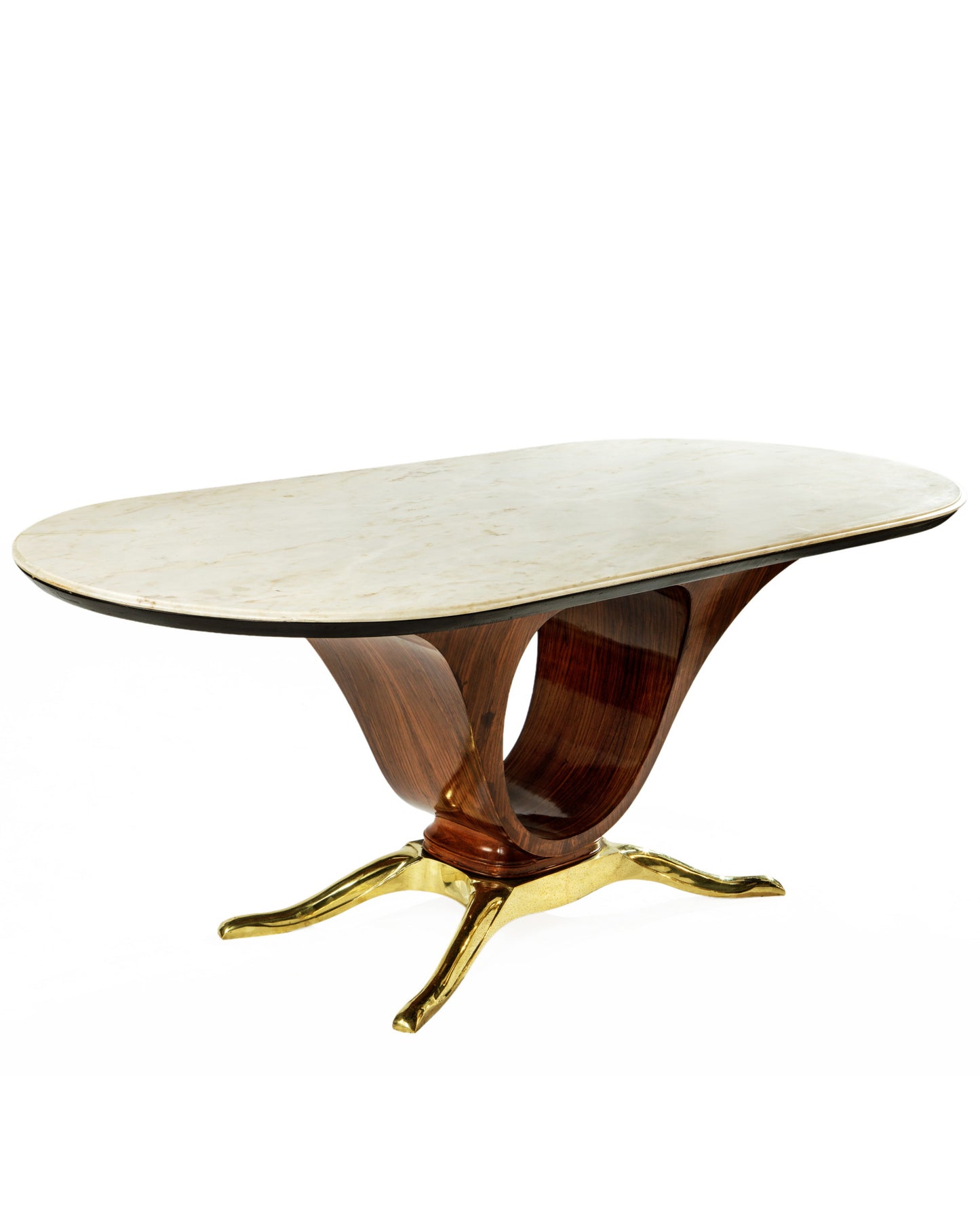 Large Carlo Marelli center table from the 1950s