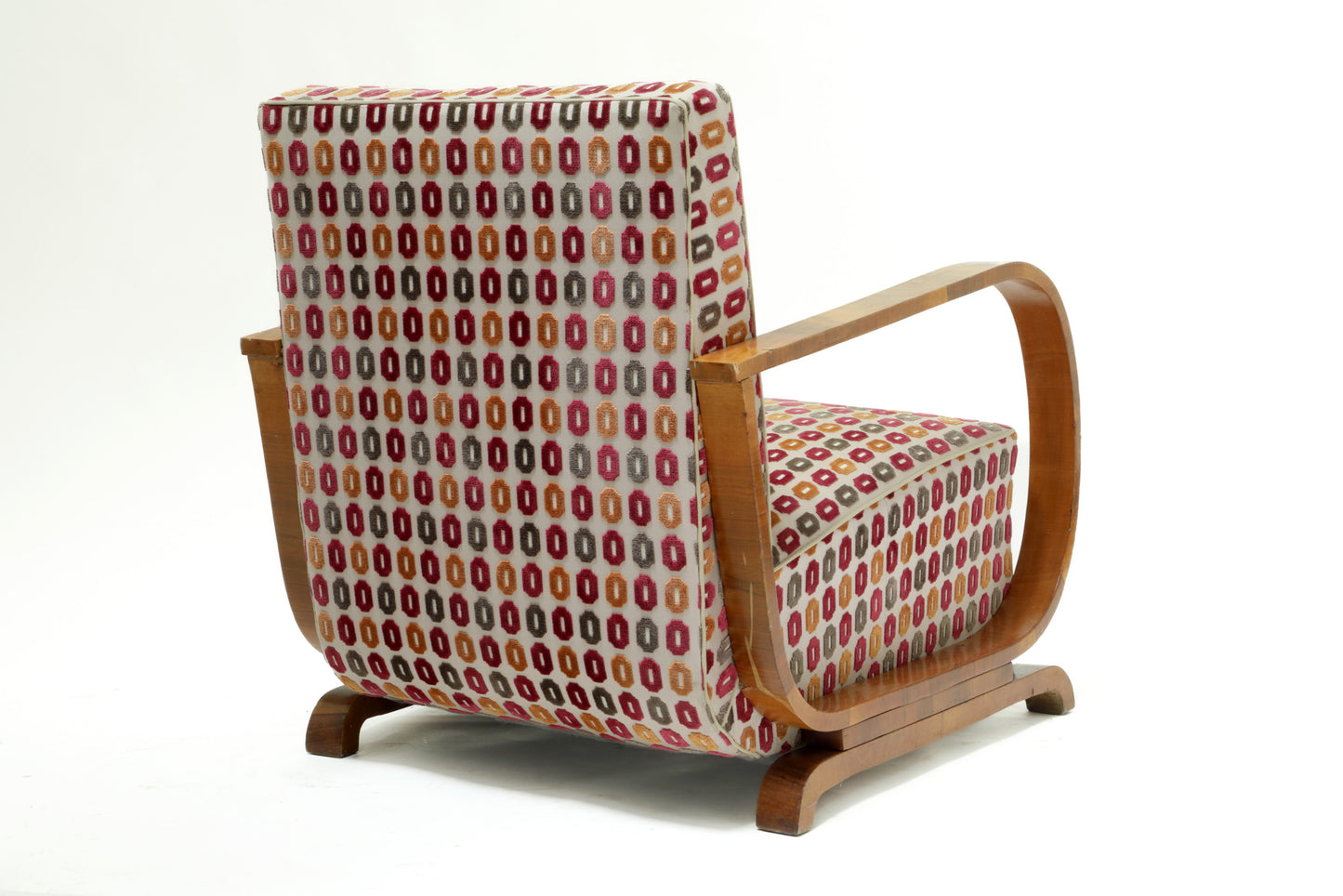 Coppia poltrone art deco anni 40