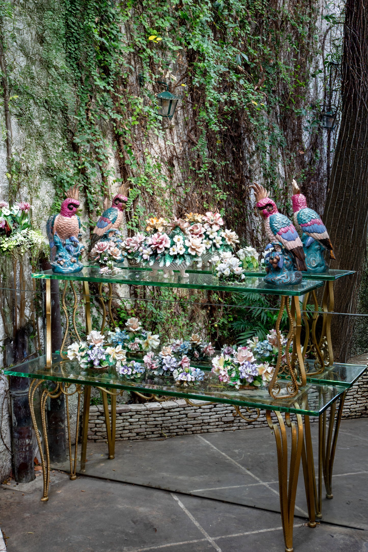 Consolle etagere Pier Luigi Colli anni 50