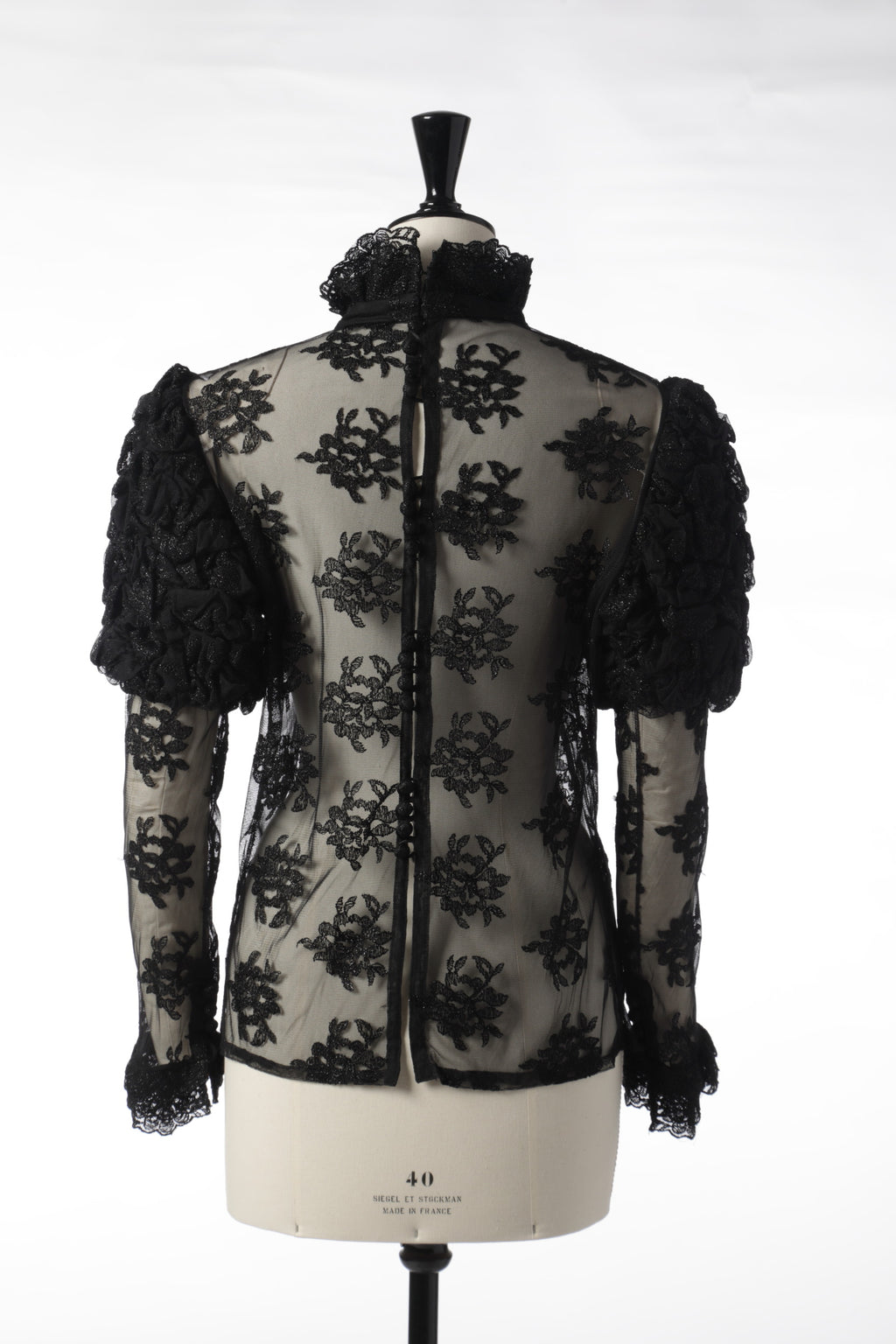 Fendi shirt, in lace Volcano workmanship