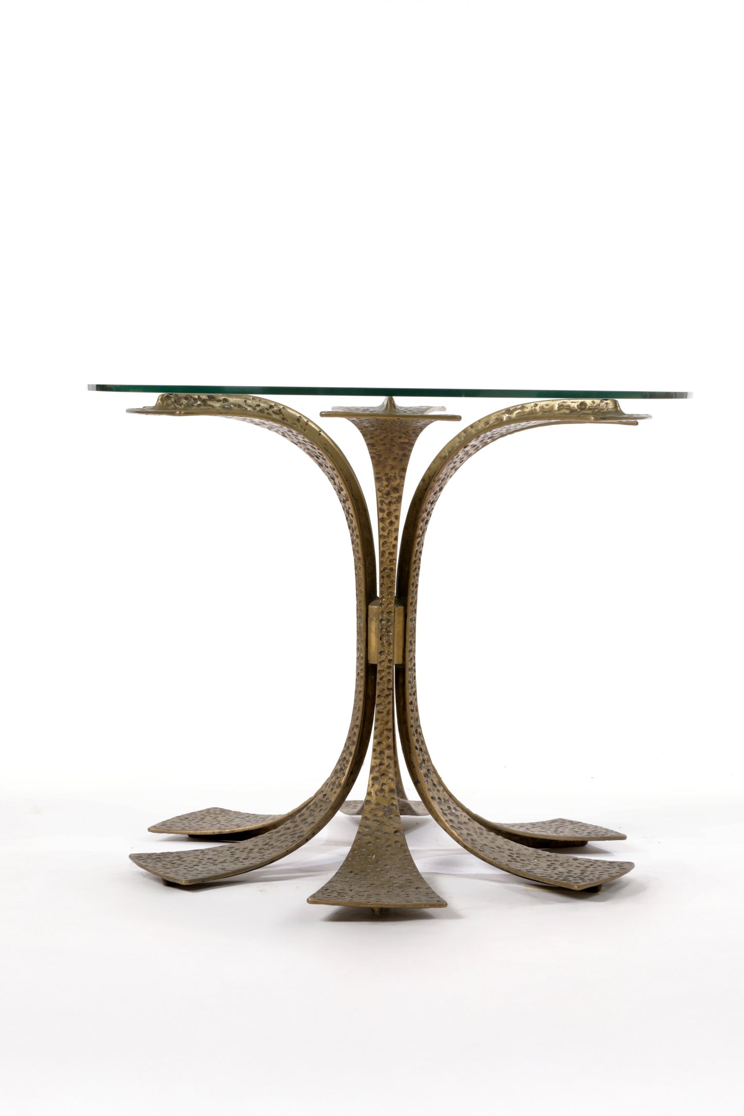 Bronze table Luciano Frigerio 70s