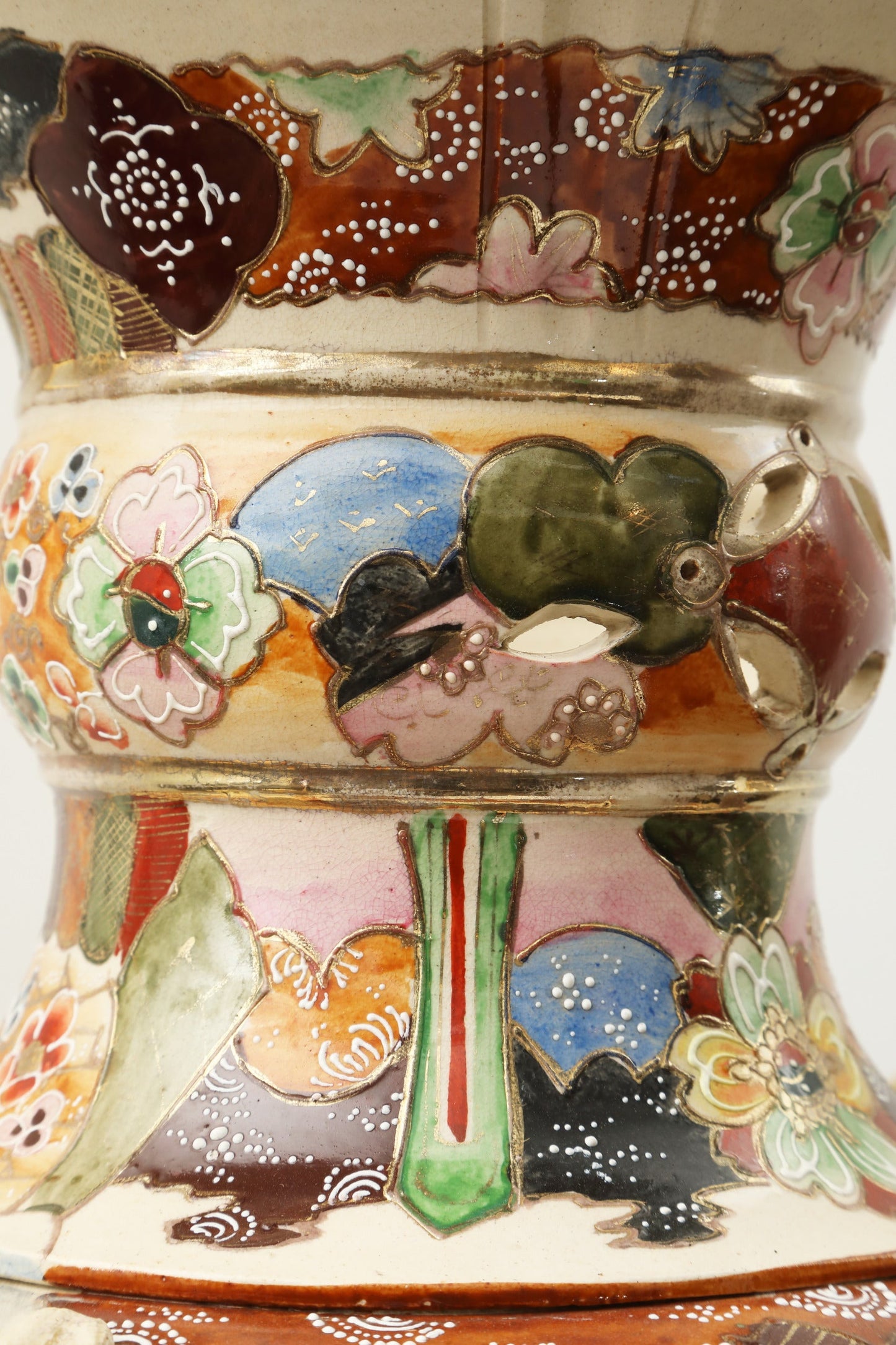 Pair of late 19th century Japanese Royal Satsuma vases
