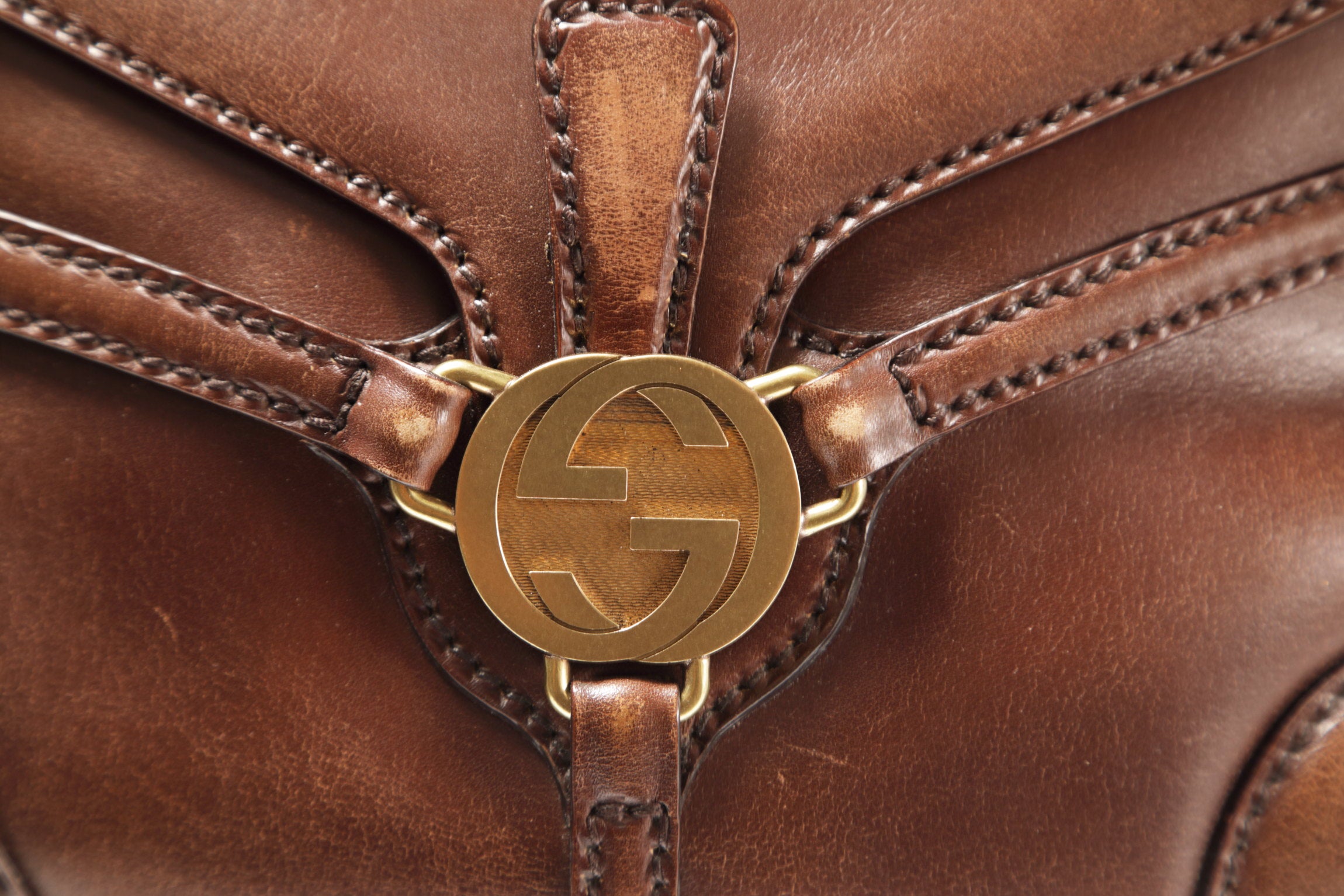Piccola borsa Gucci cuoio