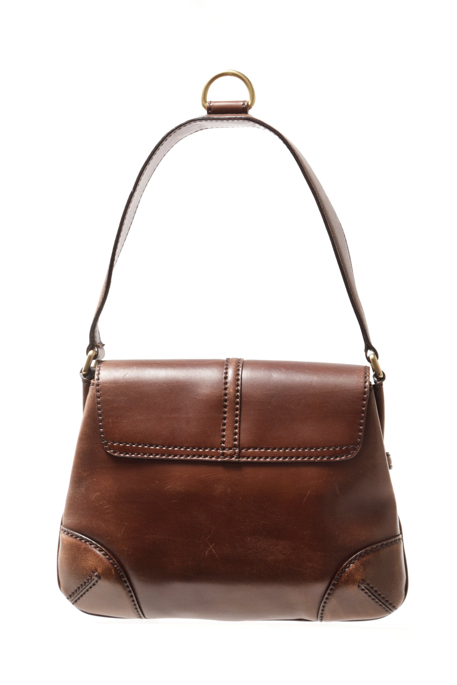Piccola borsa Gucci cuoio