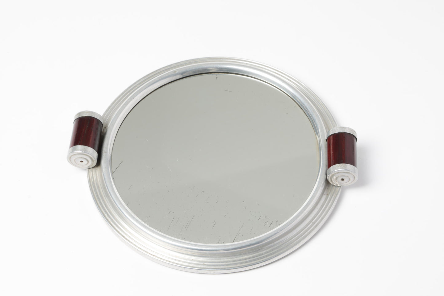 Art deco mirrored tray