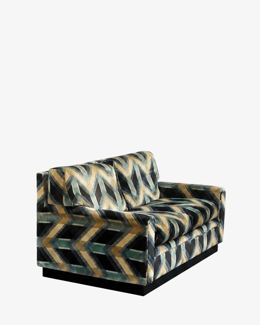 Divano anni 70 Dada Industrial Design due posti