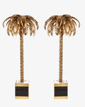 Pair of Maison Jensen palm lamps from the 70s