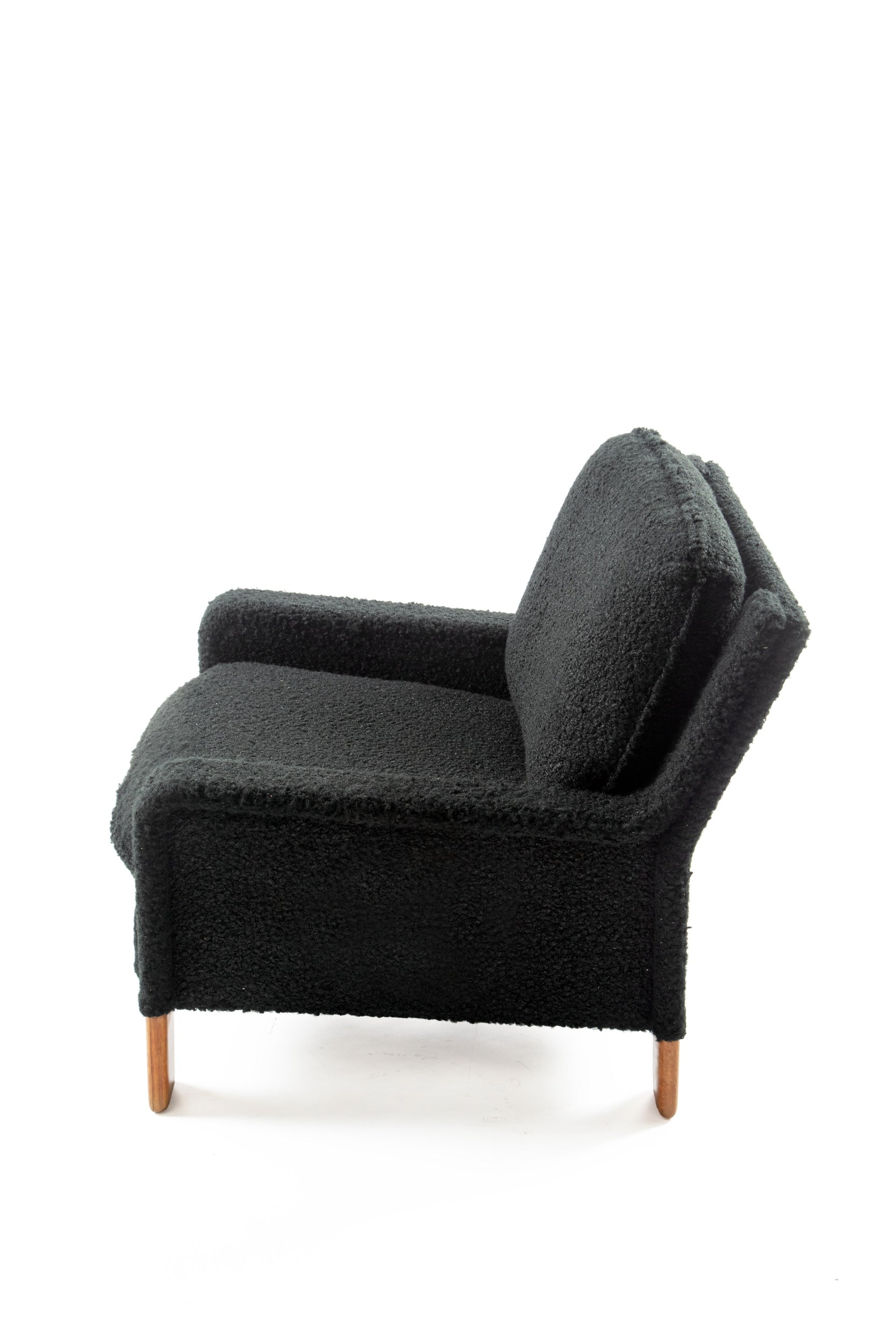 Pair of 1970s bouclé armchairs