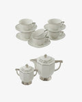 Limoges silver thread tea service from the 1960s