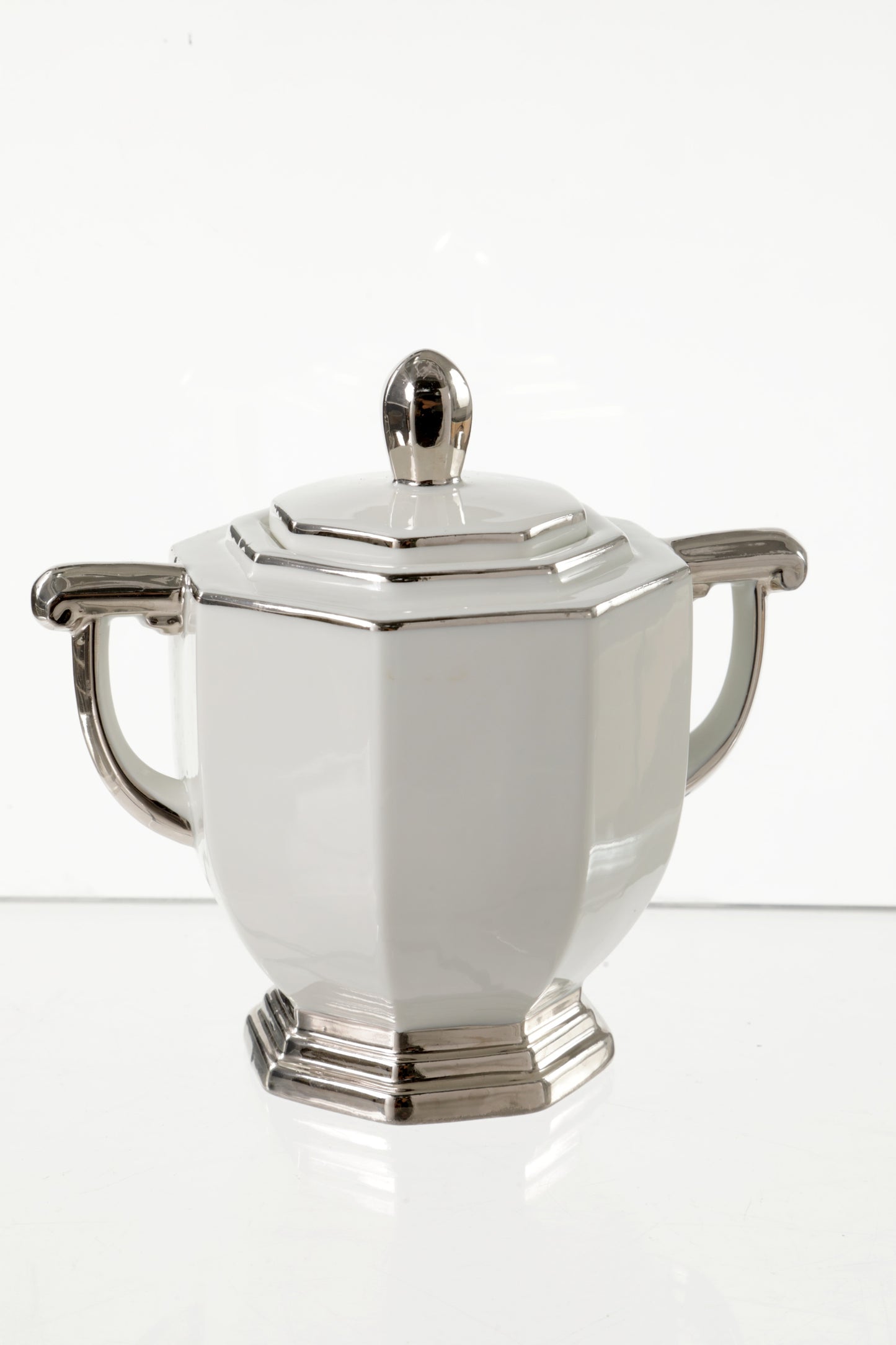 Limoges silver thread tea service from the 1960s