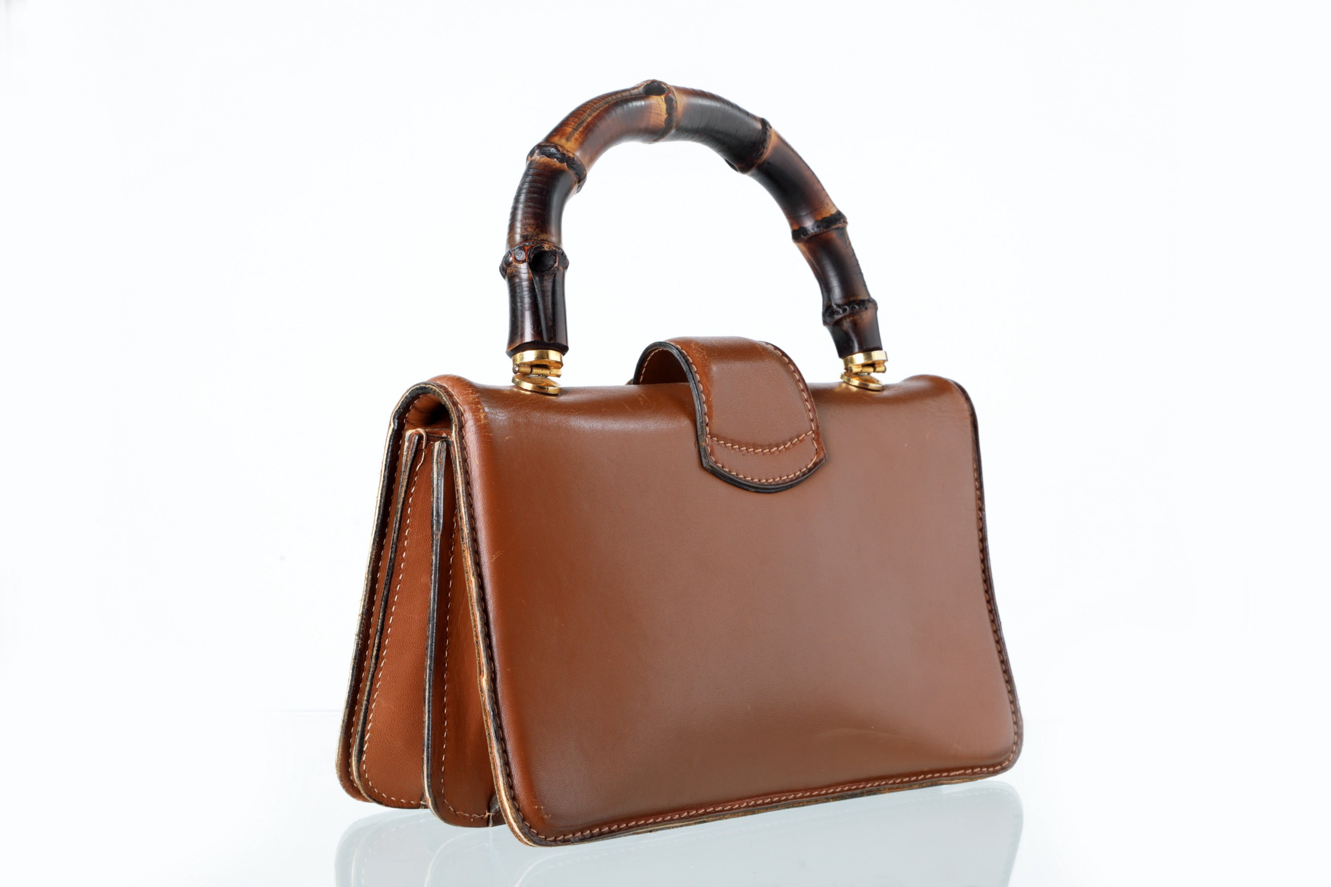 Leather handbag