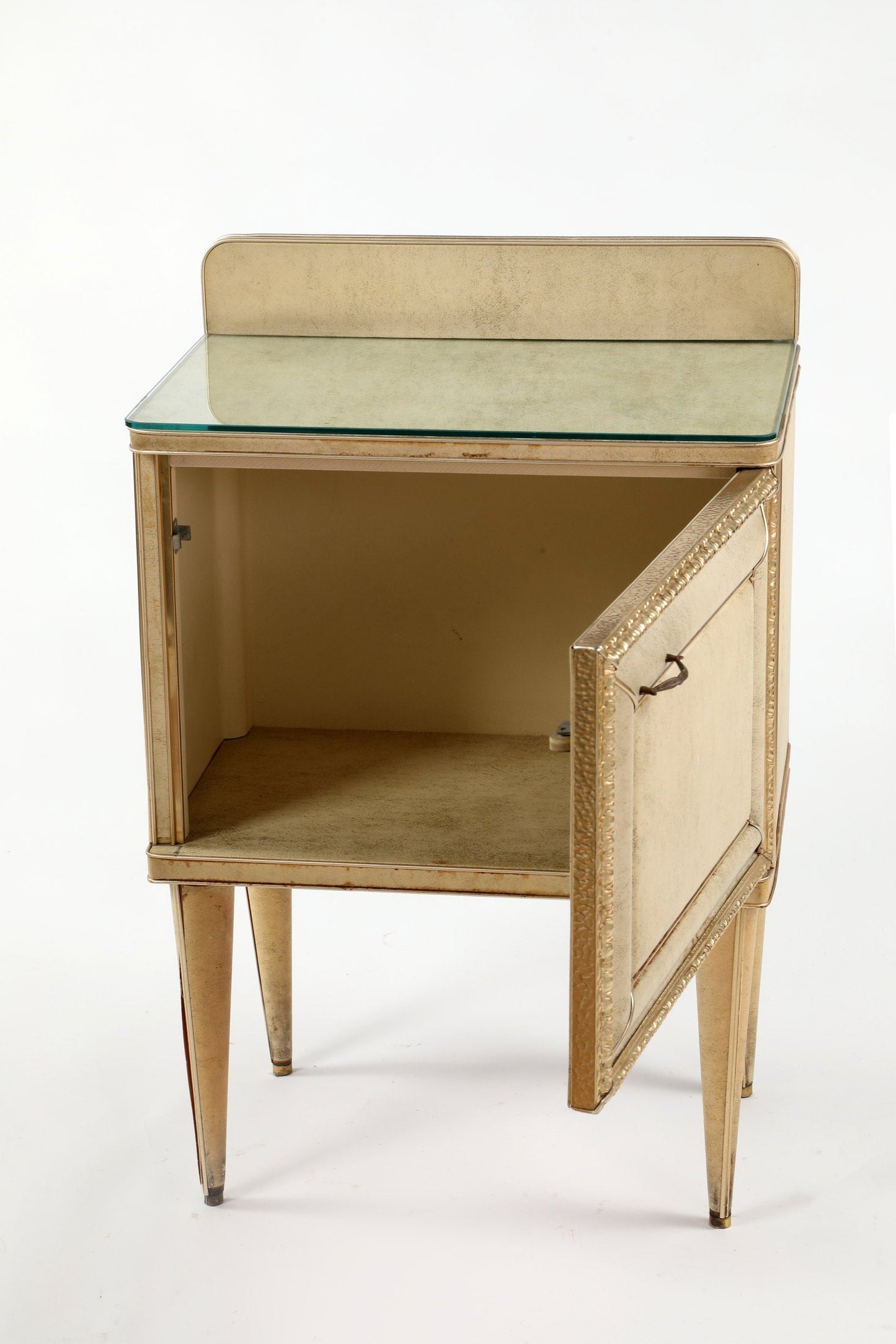 Pair of Umberto Mascagni bedside tables from the 1950s