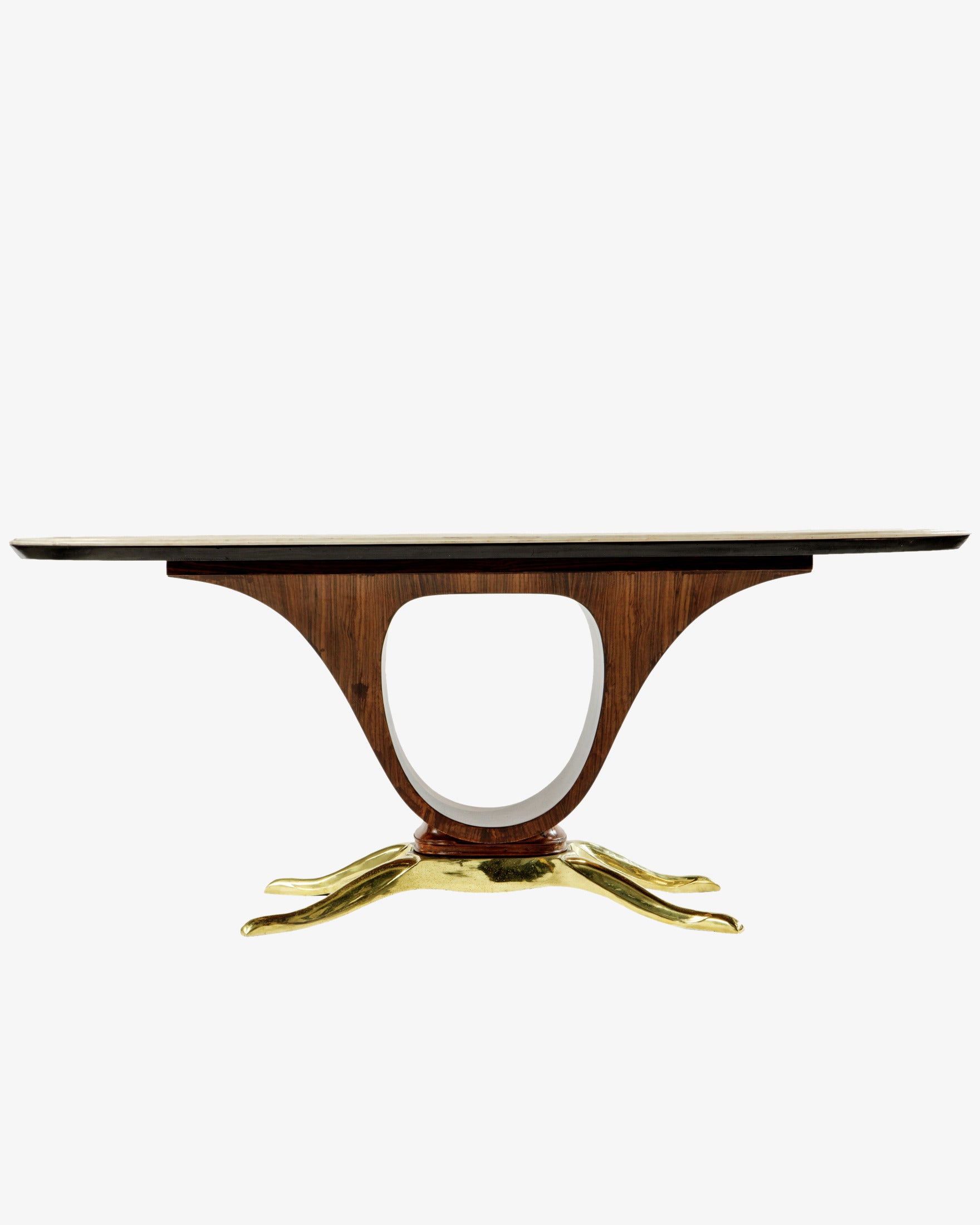 Large Carlo Marelli center table from the 1950s