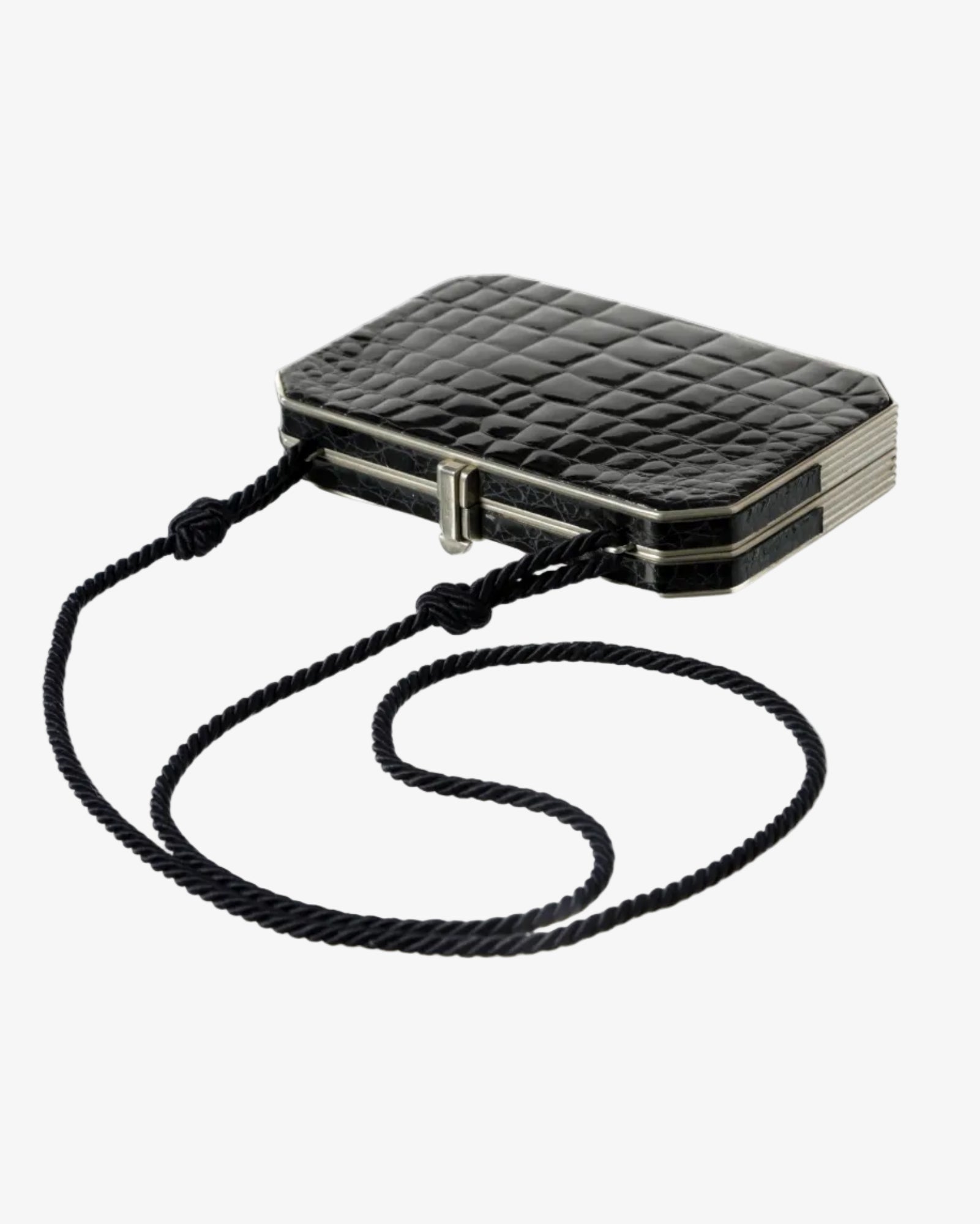 Clutch Fendi coccodrillo anni 70
