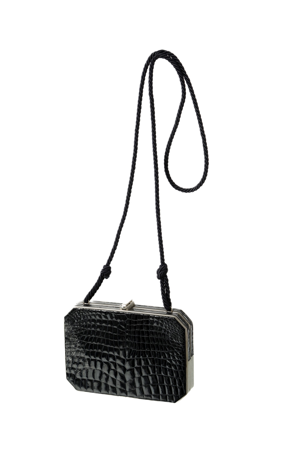 Clutch Fendi coccodrillo anni 70