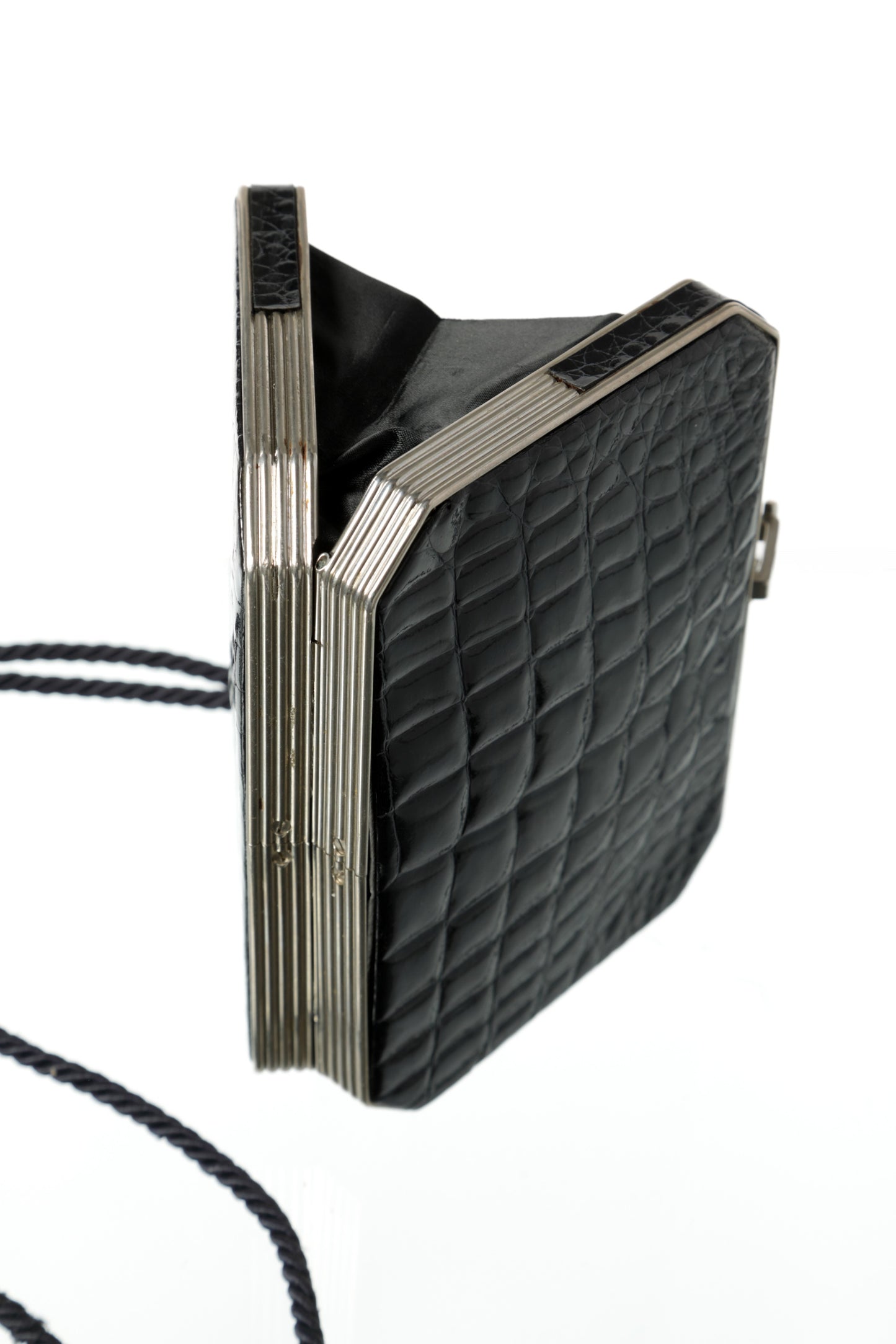 Clutch Fendi coccodrillo anni 70