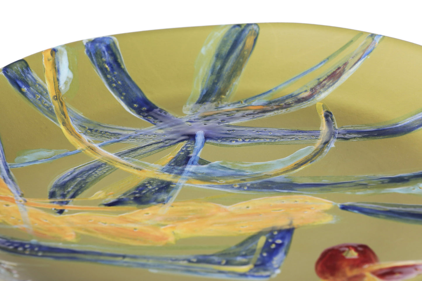 Large plate "The Avocado Collection" Ceramiche Rometti - Luisa Longo x Casa Triplef