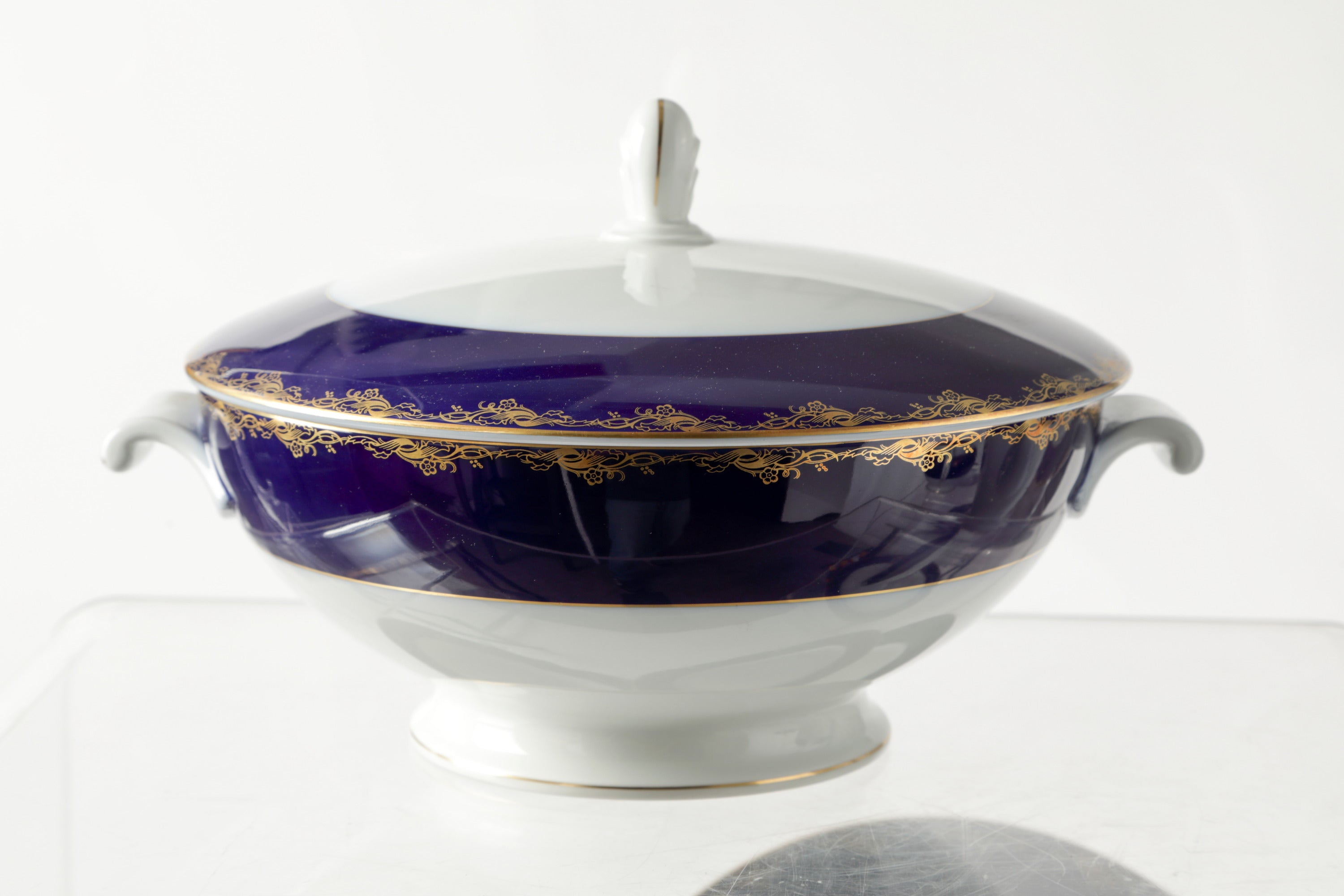 Rosenthal blue gold dinnerware and coffee service