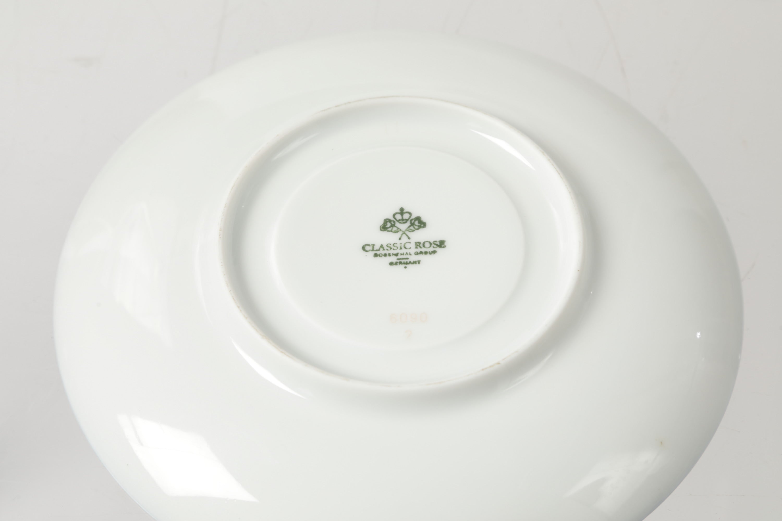 Served by the Rosenthal blue gold