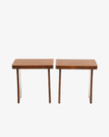 Pair of 1940s briar benches attributable to Pierlugi Colli