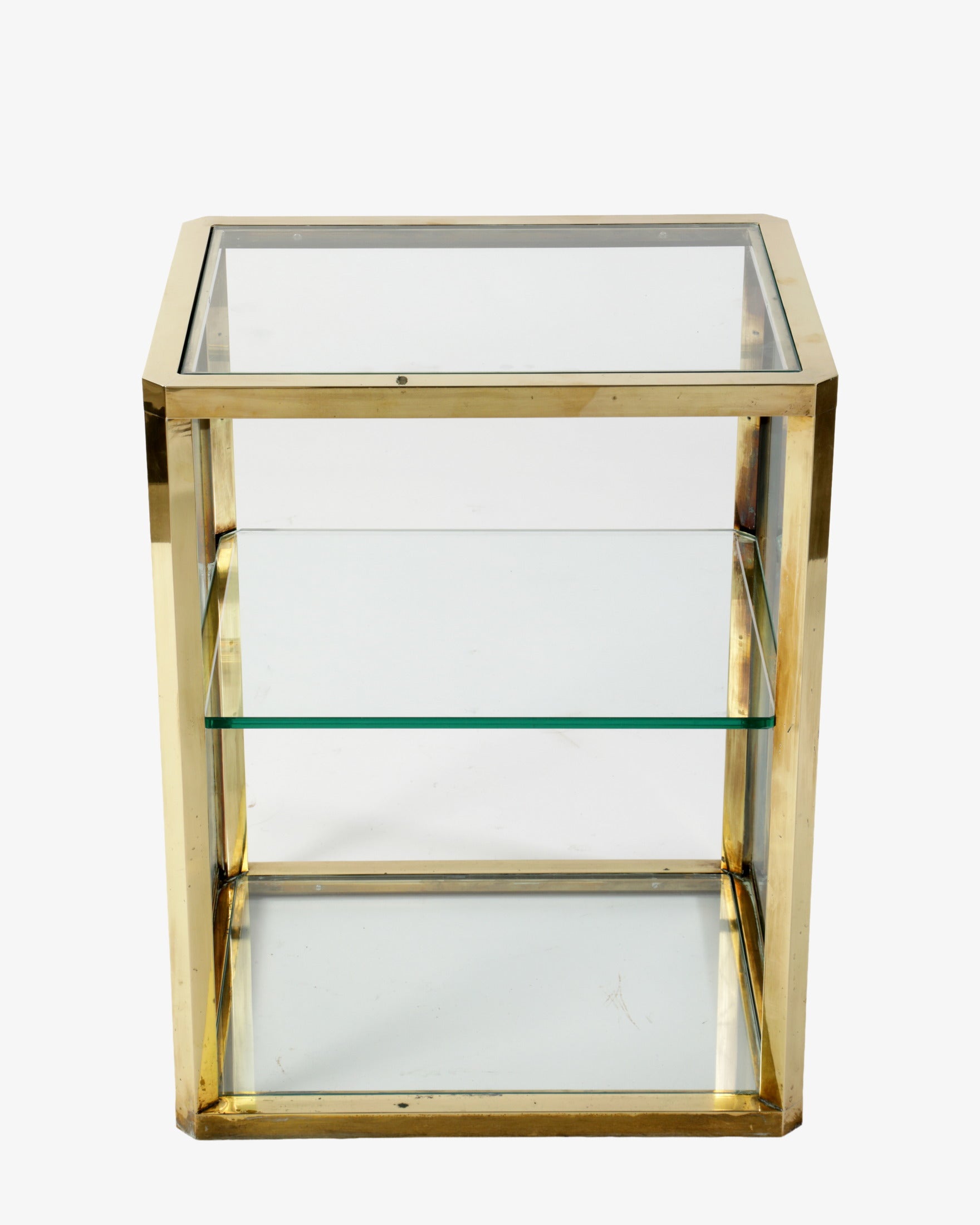 Small brass etagere from the 70s
