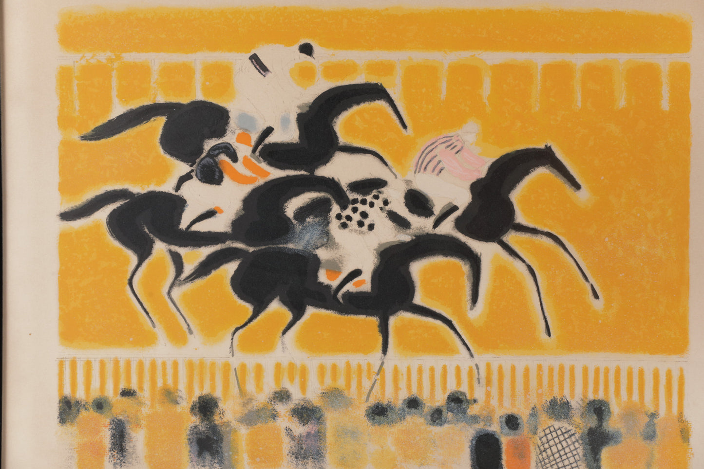 Lithograph Andre Brasilier