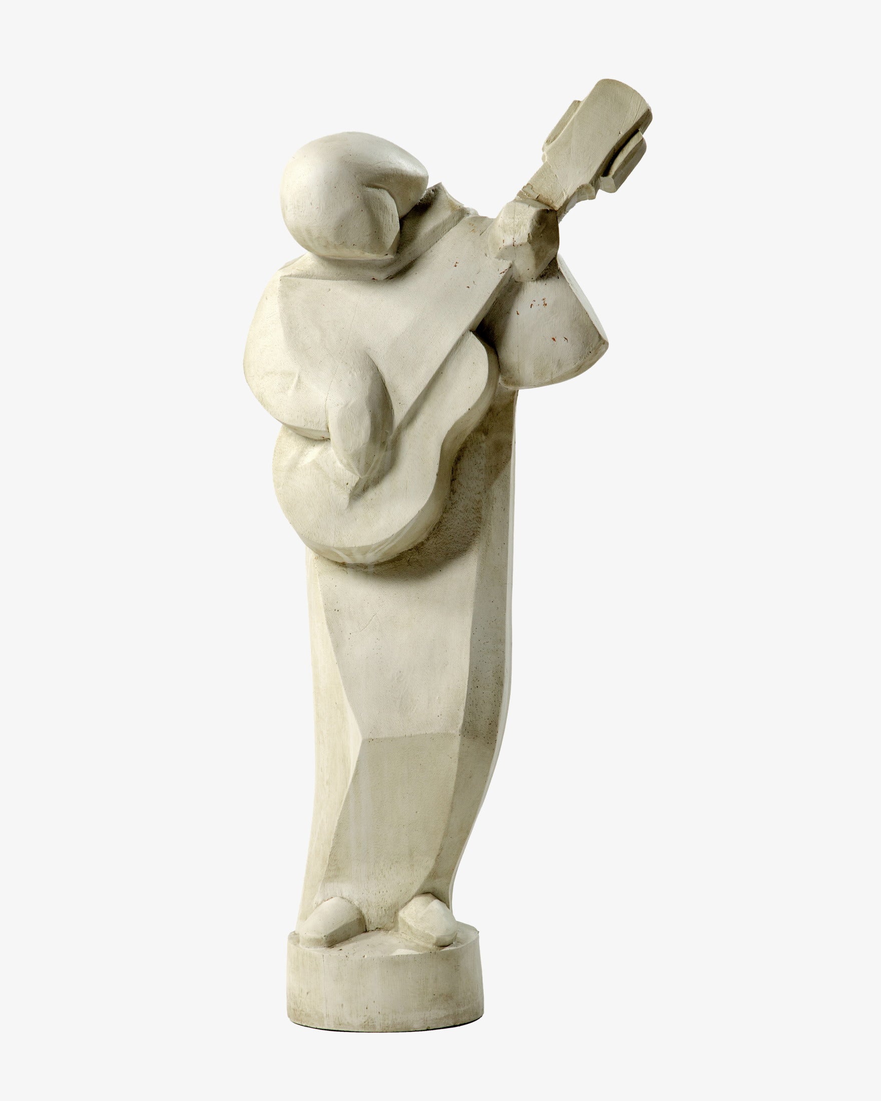 Scultura Musicista Ferdinand Parpan anni 40