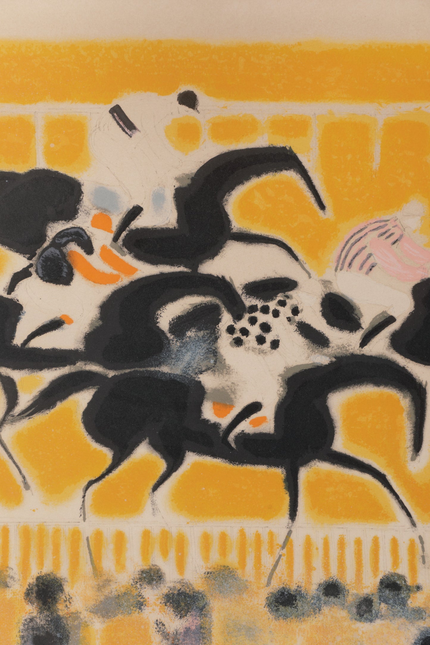 Lithograph Andre Brasilier