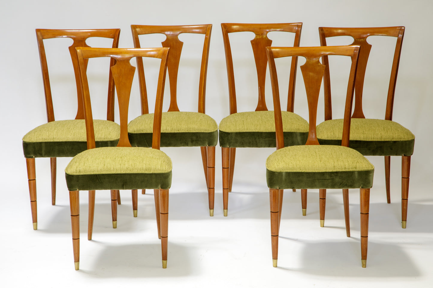 Six Fratelli Marelli chairs from the 1940s