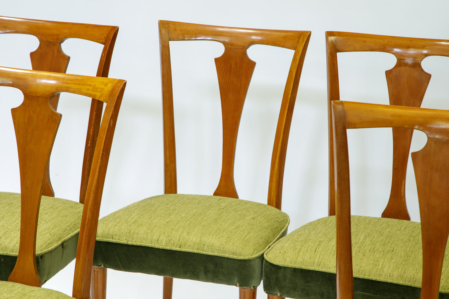 Six Fratelli Marelli chairs from the 1940s