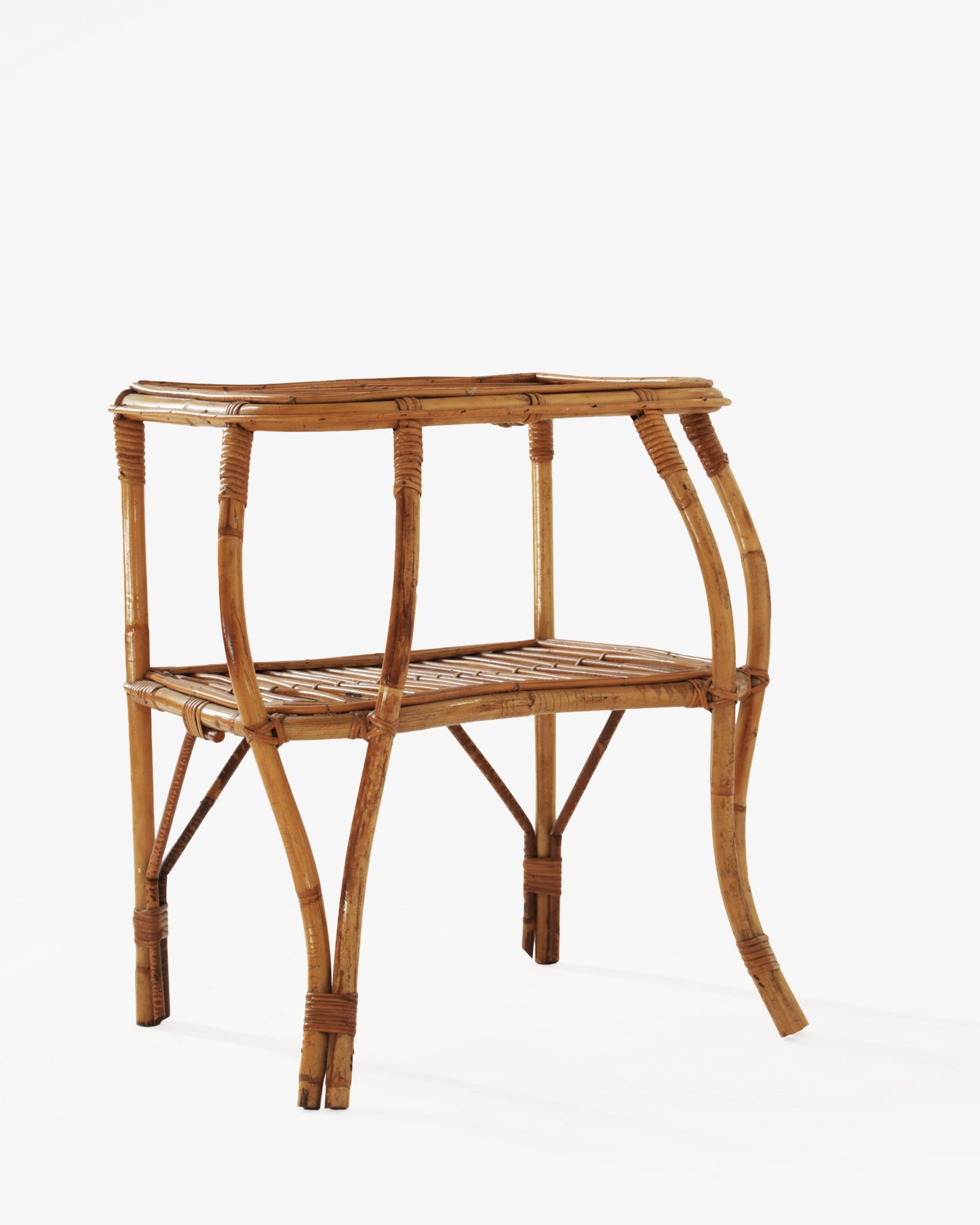 Piccolo Tavolo bamboo anni 60