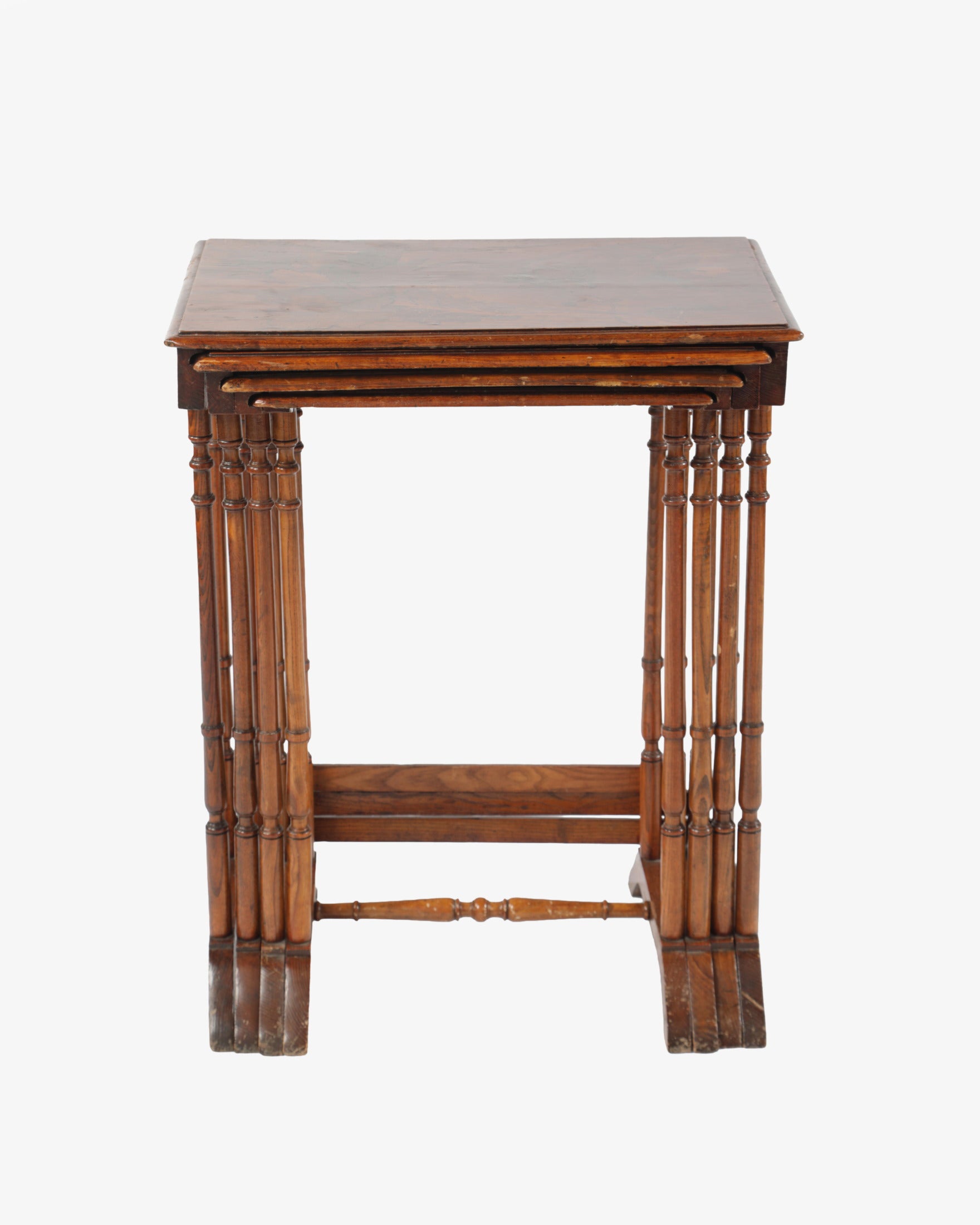 Four English tables, 20th century