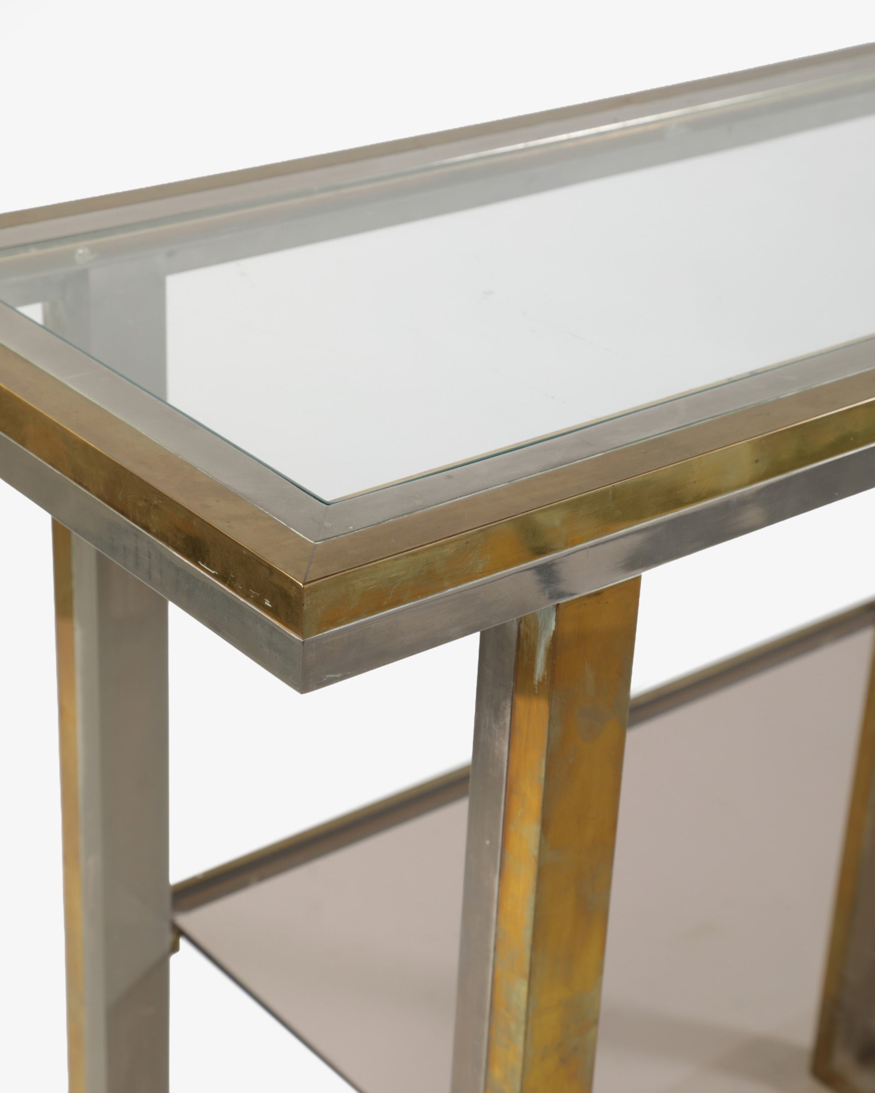 Coppia etagere consolle anni 70