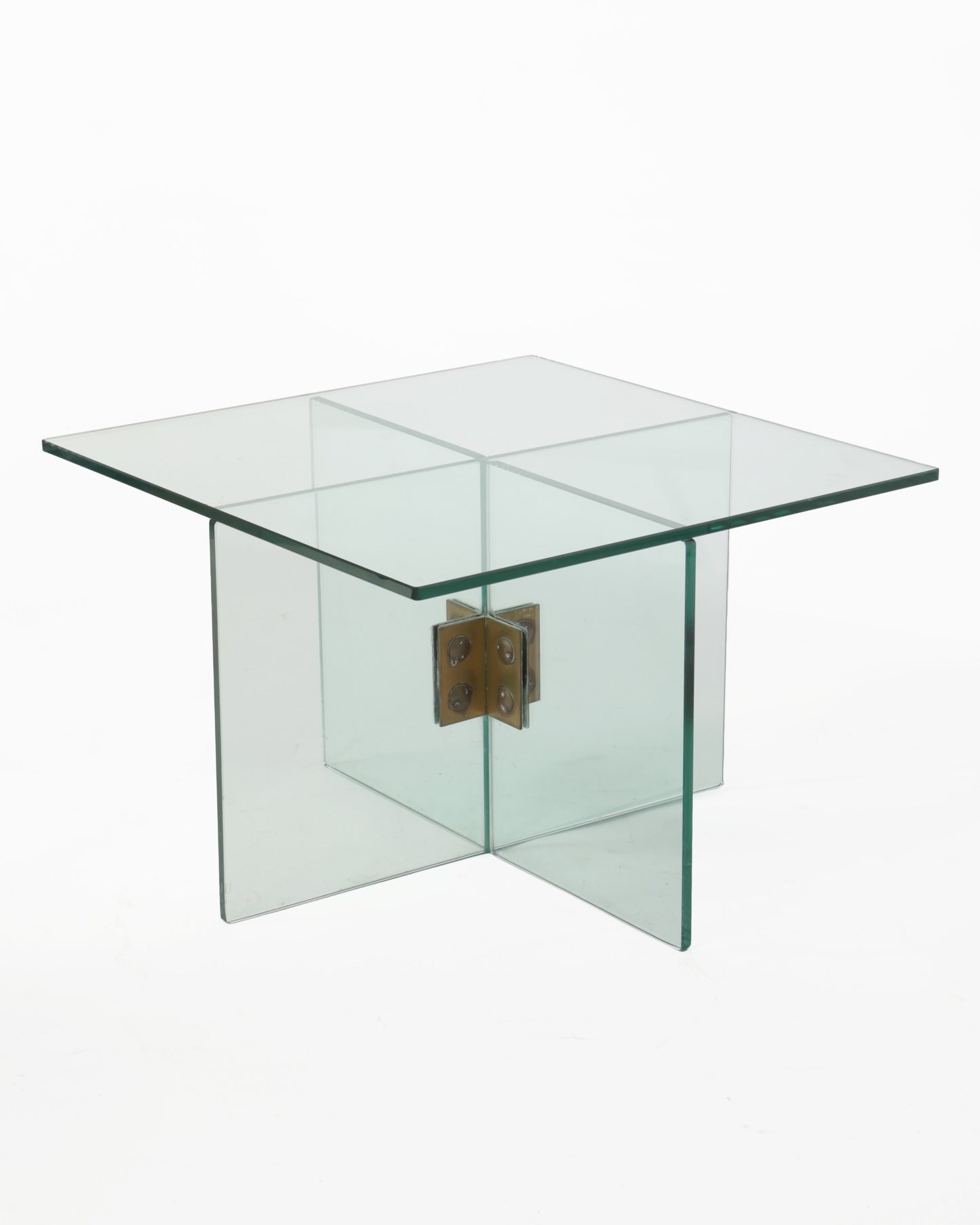 Tavolo salotto vetro anni 70