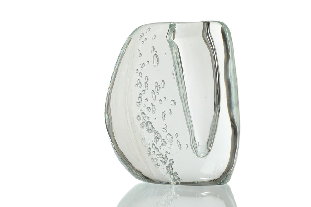 Bullicante Murano glass vase from the 90s