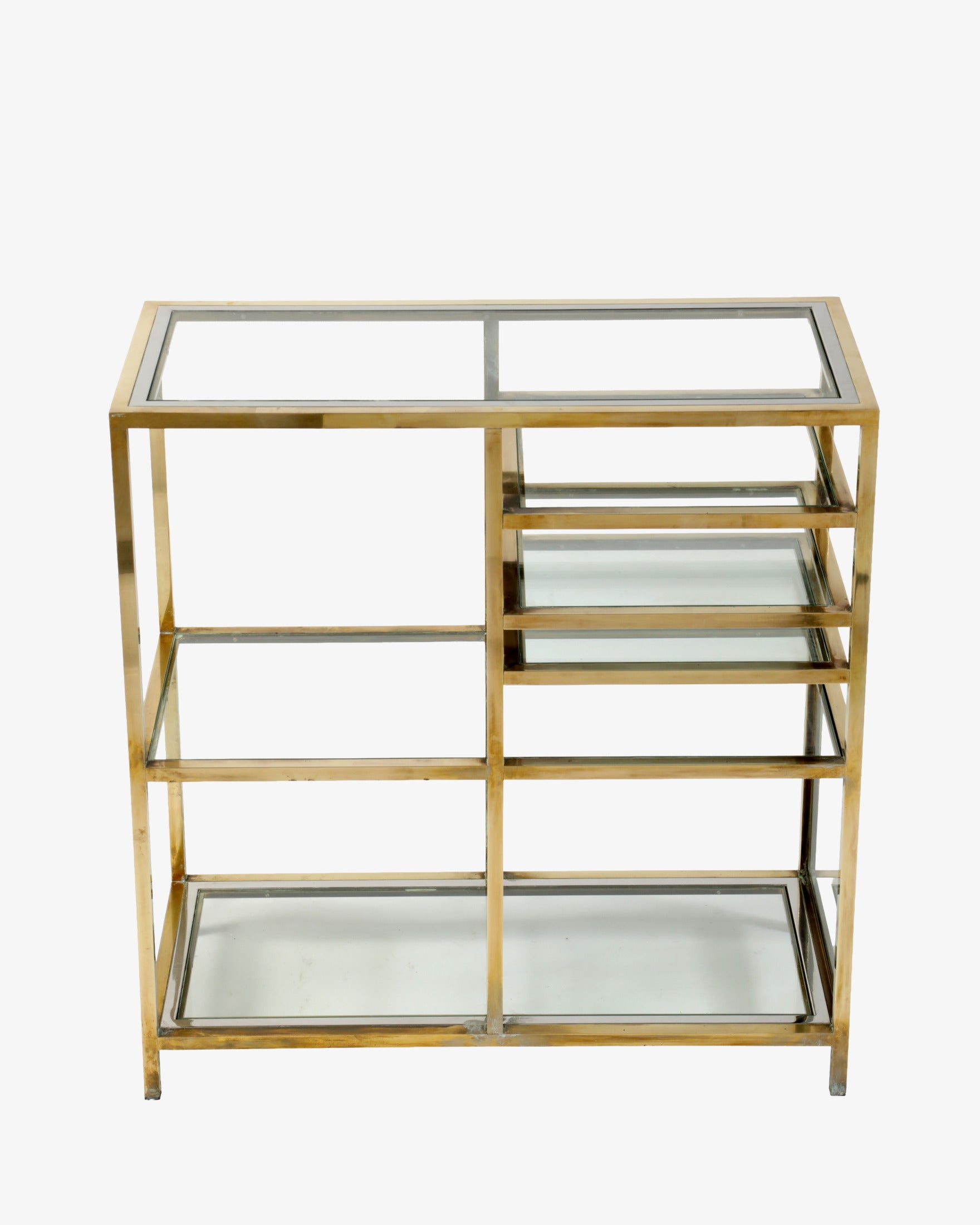 Mobile anni 70 ottone e acciaio