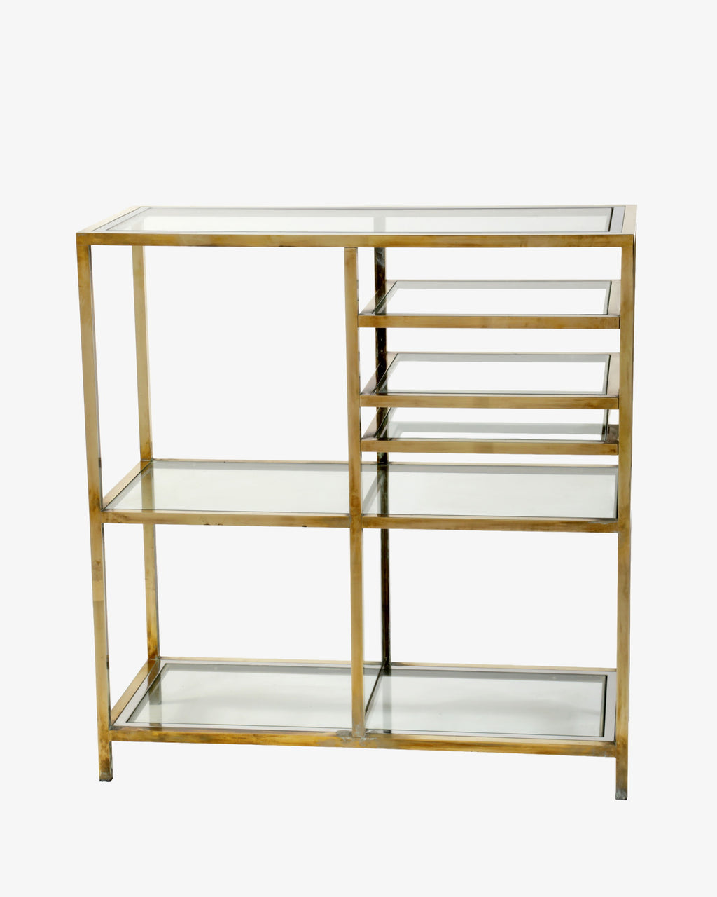 Mobile anni 70 ottone e acciaio