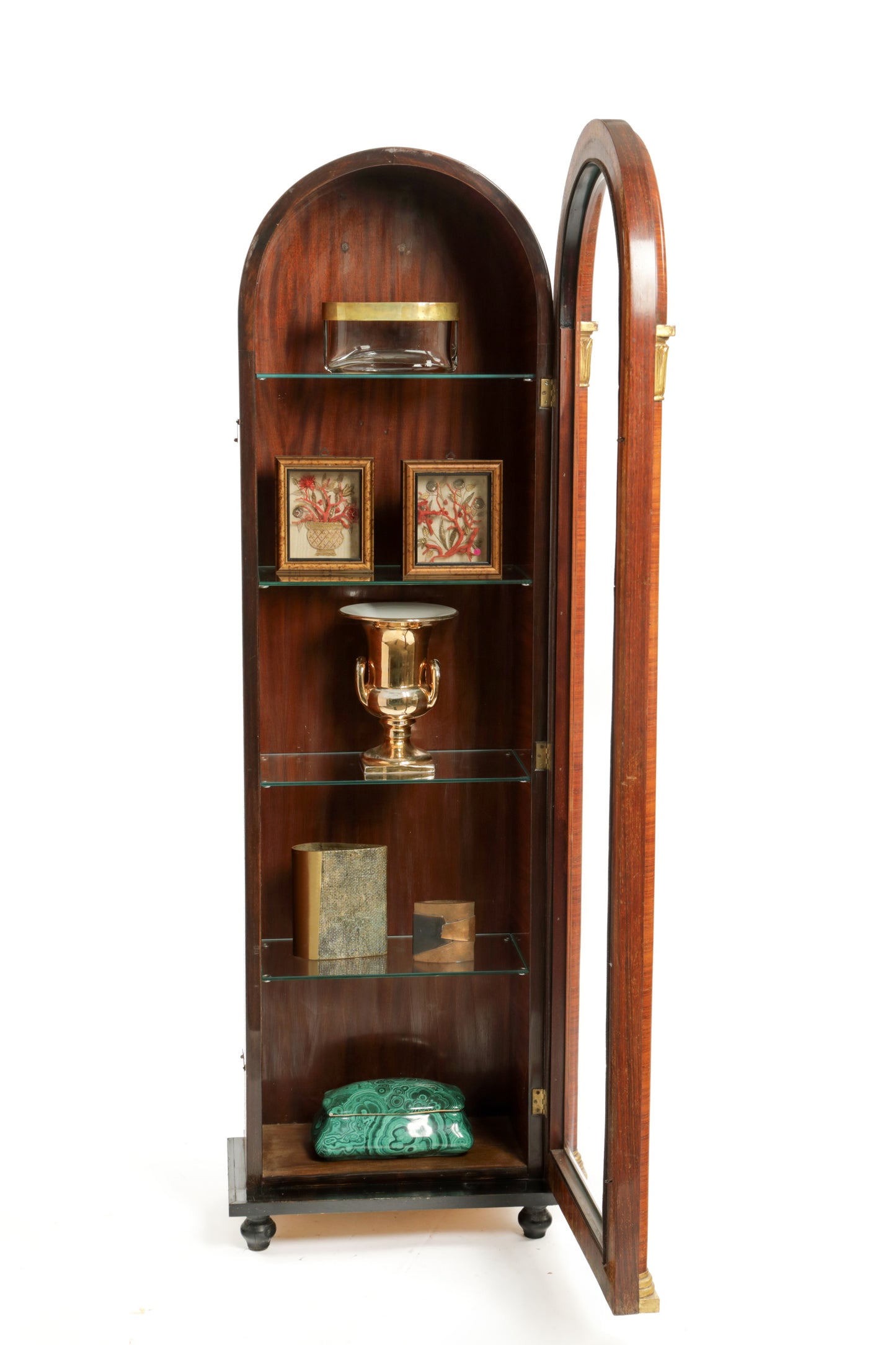 1960s arched display case