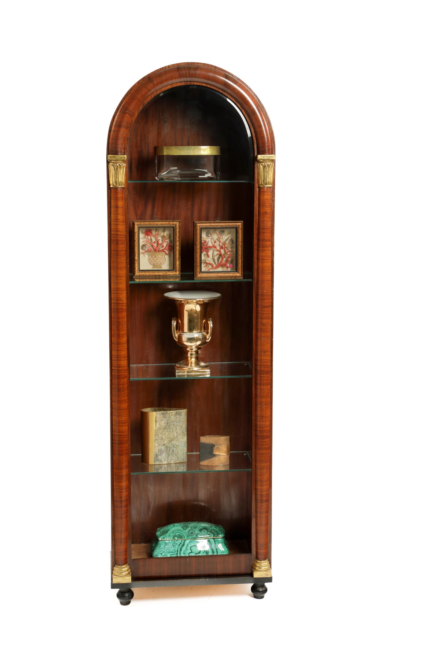 1960s arched display case