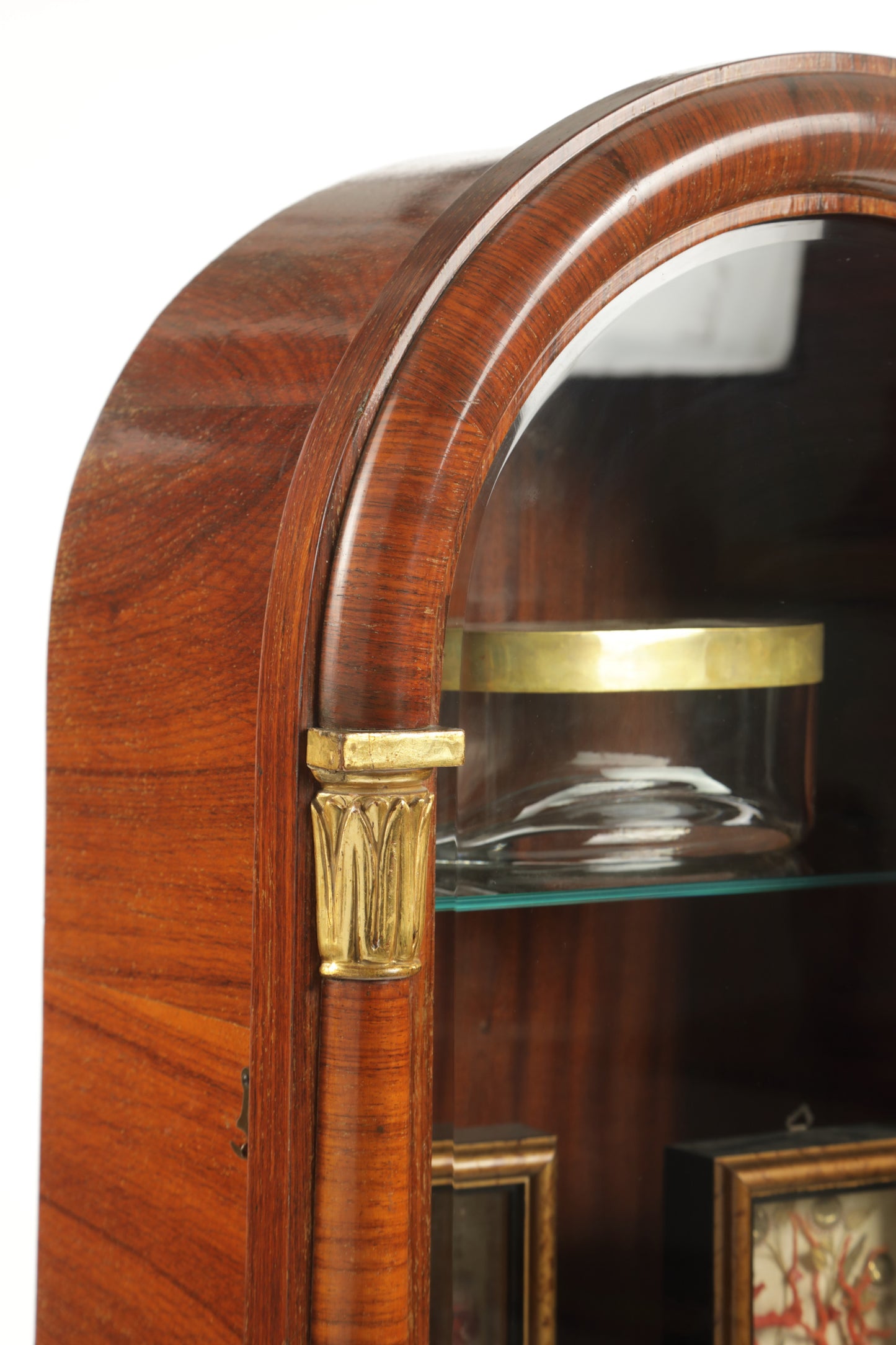 1960s arched display case