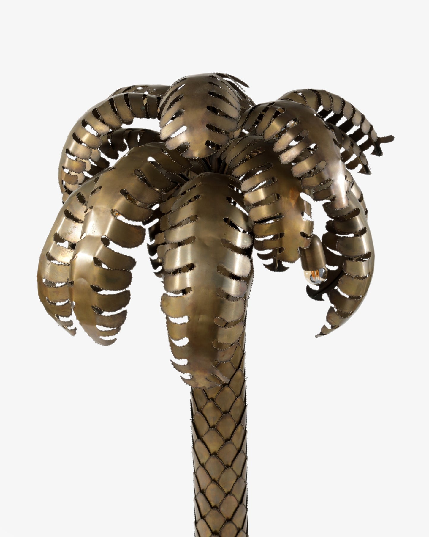 Lampada da terra forma palma attribuita a Maison Jansen 1970