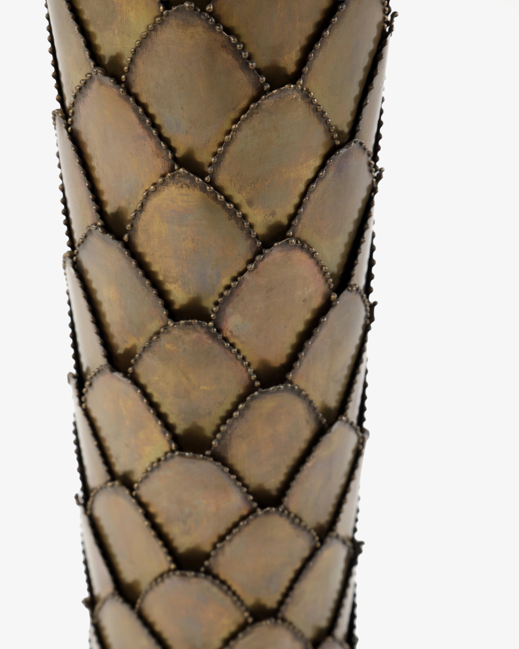 Palm-shaped floor lamp attributed to Maison Jansen 1970
